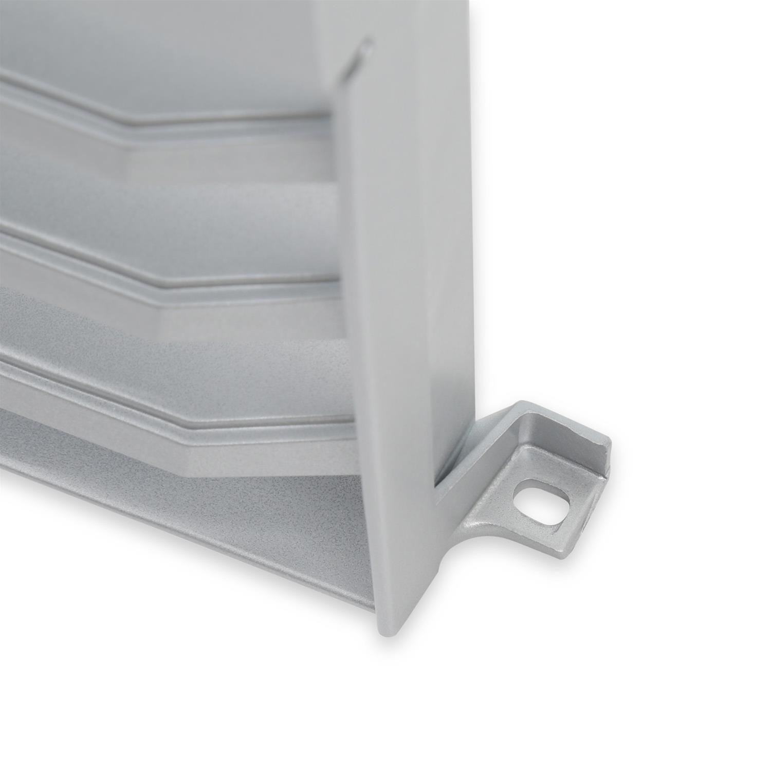 Brothers Trucks Grilles 04-176 Grille, Front Main Grille, Silver, Mounting Provision for Bowtie, Fits Models With Single Headlights. No Grille Molding. Plastic, Chevy, Each thumbnail 6