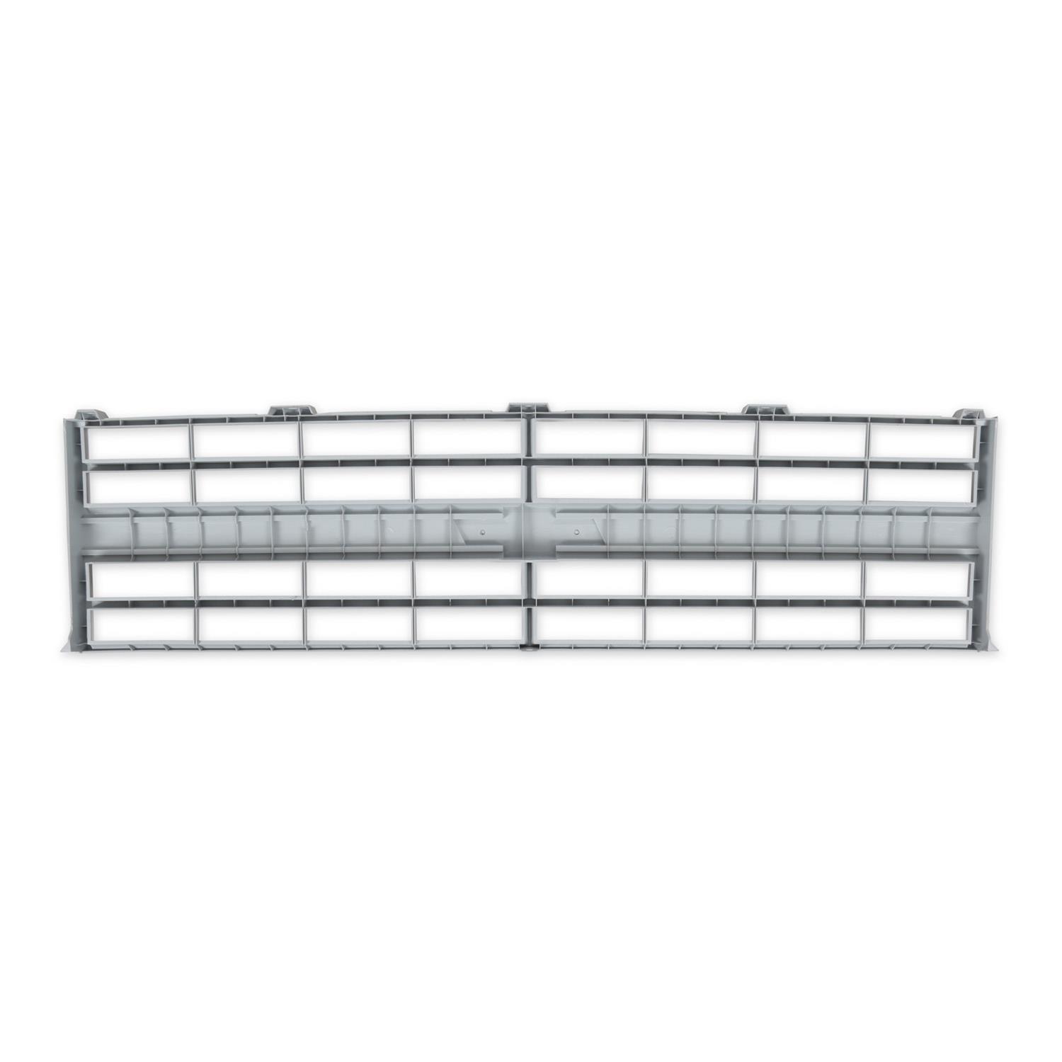 Brothers Trucks Grilles 04-178 Grille, Front Main Grille, Silver, Mounting Provision for Bowtie, Fits Models With Single Headlights. No Grille Molding. Plastic, Chevy, Each thumbnail 5