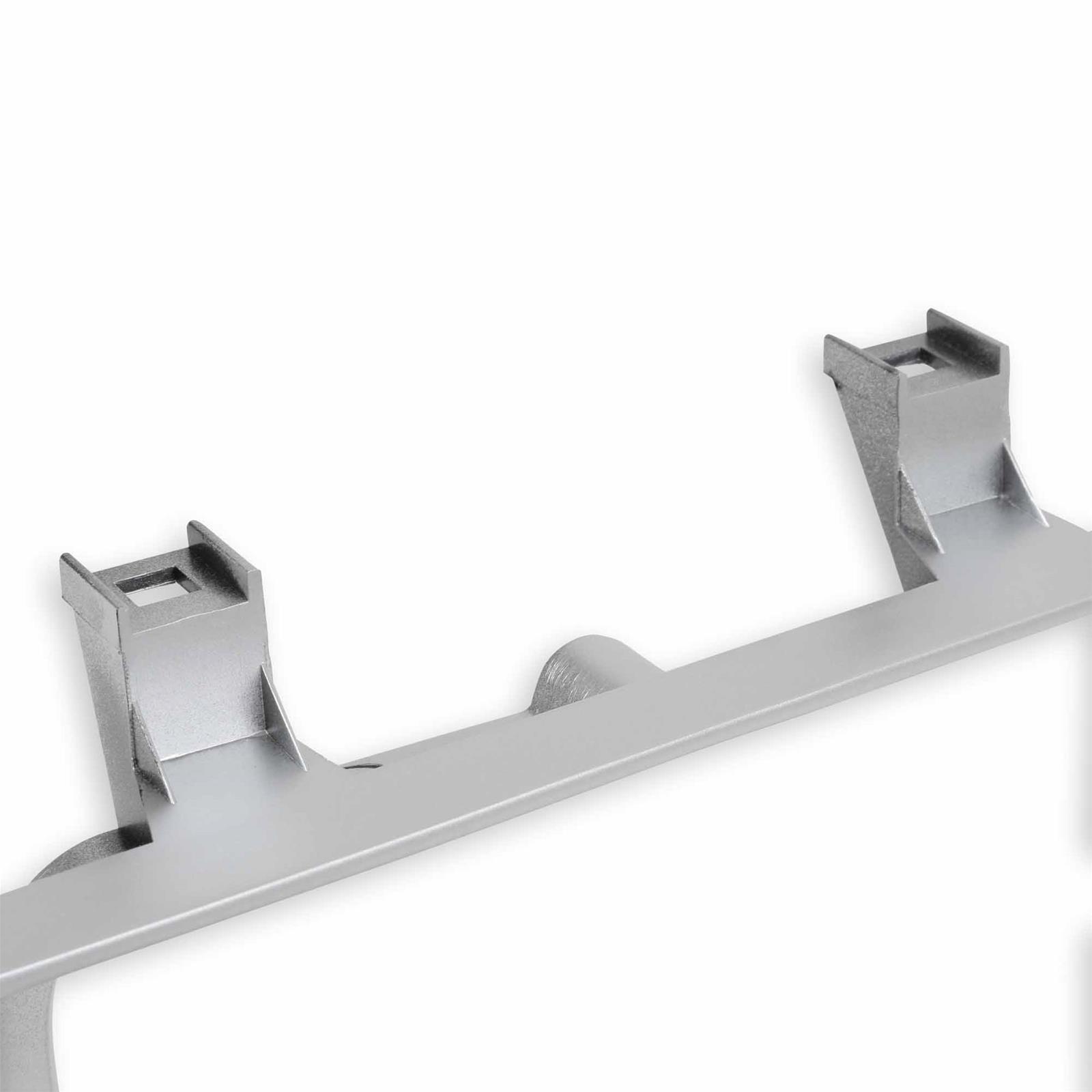 Brothers Trucks Headlight Bezels 04-185 Bezel, Left Side Outer, Plastic, Silver, for Dual Headlight, Chevy, GMC, Each thumbnail 3