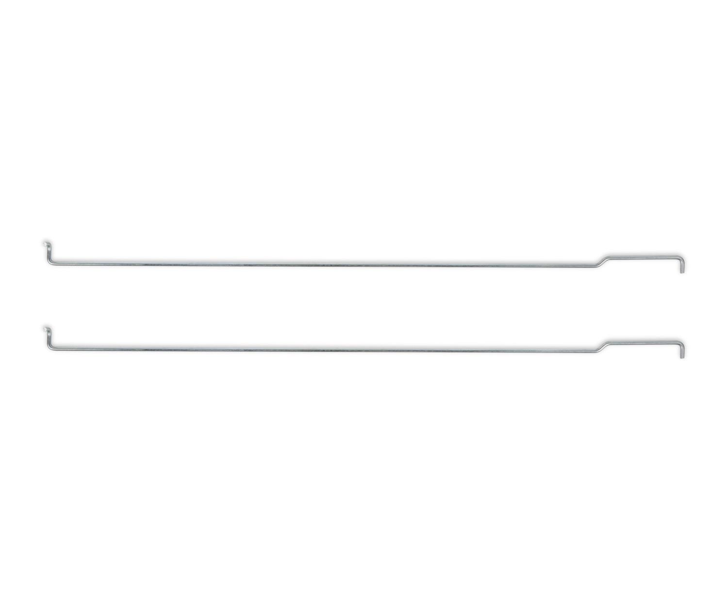 Brothers Trucks Tailgate Latch Rods 04-307 Components, Linkage Rods, Steel, Silver, Chevy, GMC, Pair thumbnail 4