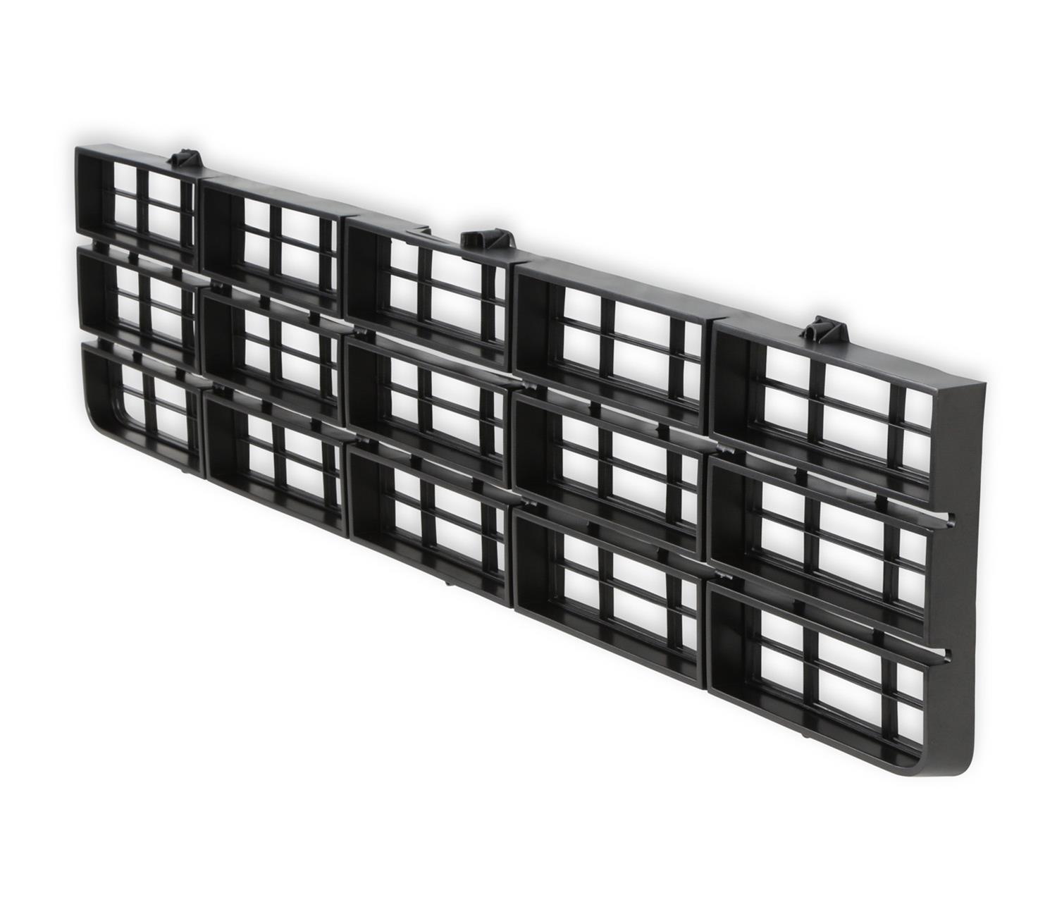 Brothers Trucks Grilles 04-309 and Grille Inserts, Complete Grille Type, Stock Style, Plastic, Gray, Dark Argent Insert, Chevrolet, GMC, Each thumbnail 2