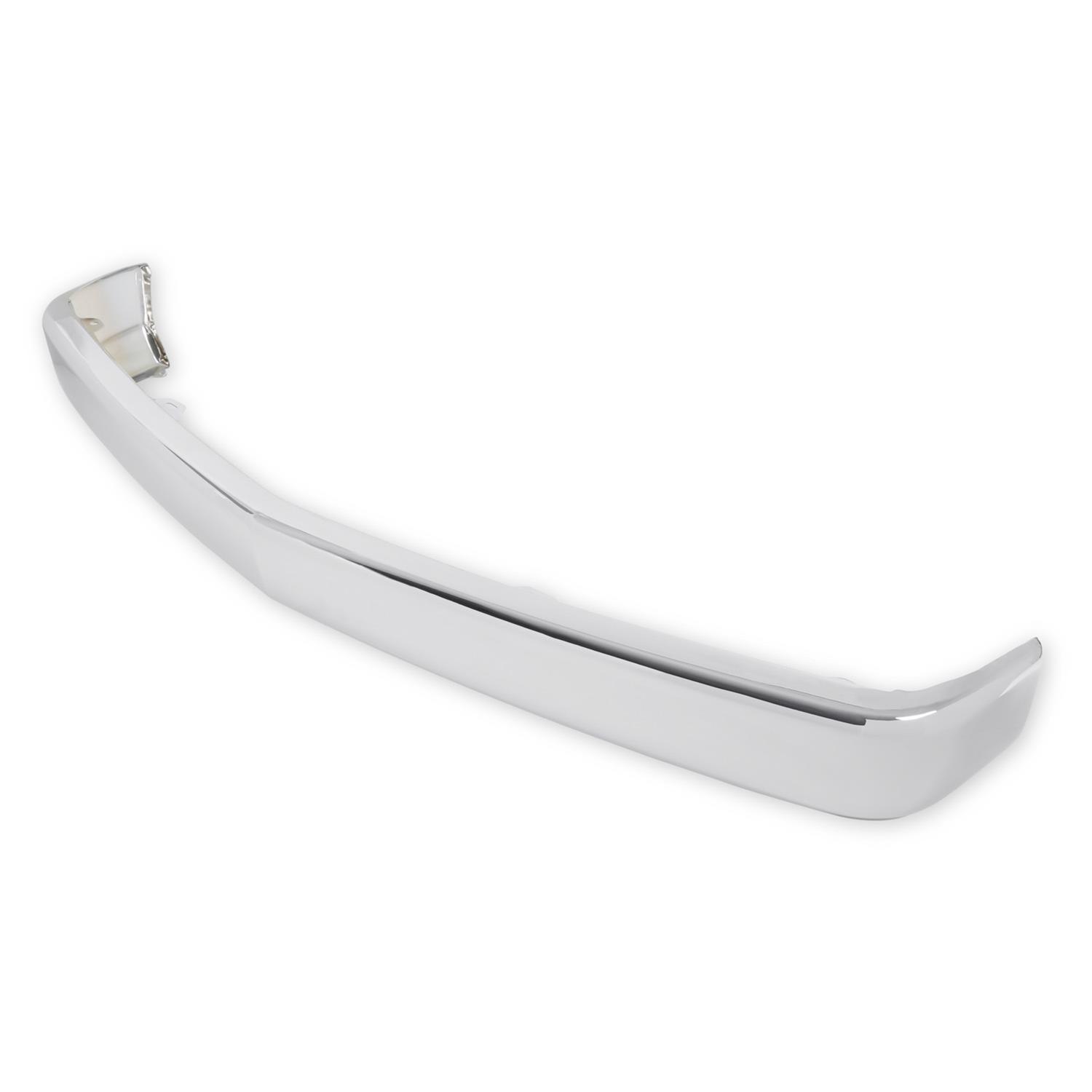 Brothers Trucks Premium Bumpers 04-403 Bumper, Classic Truck GMT400 Bumpers, Front, No Holes, Steel, Chrome, Chevy, GMC, Each thumbnail 2