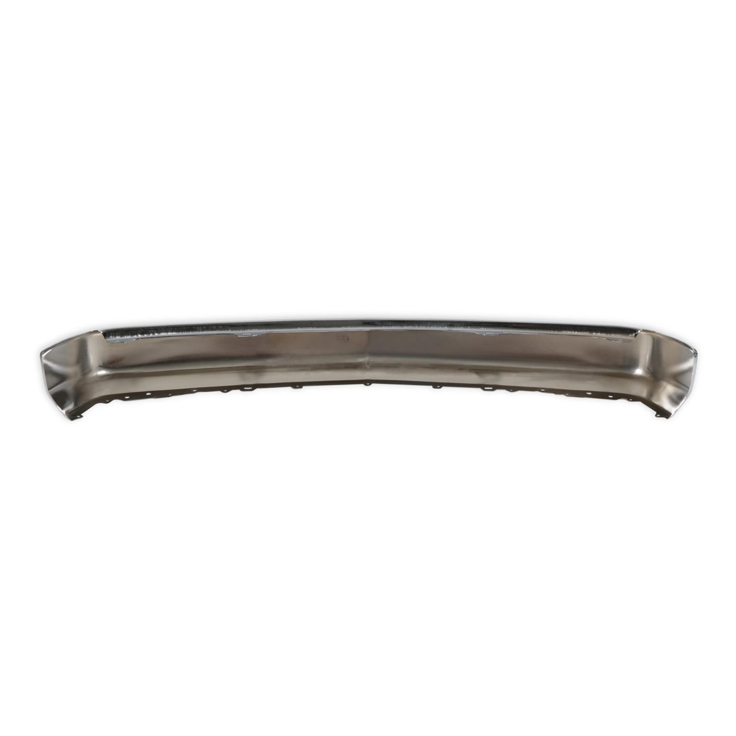 Brothers Trucks Premium Bumpers 04-403 Bumper, Classic Truck GMT400 Bumpers, Front, No Holes, Steel, Chrome, Chevy, GMC, Each