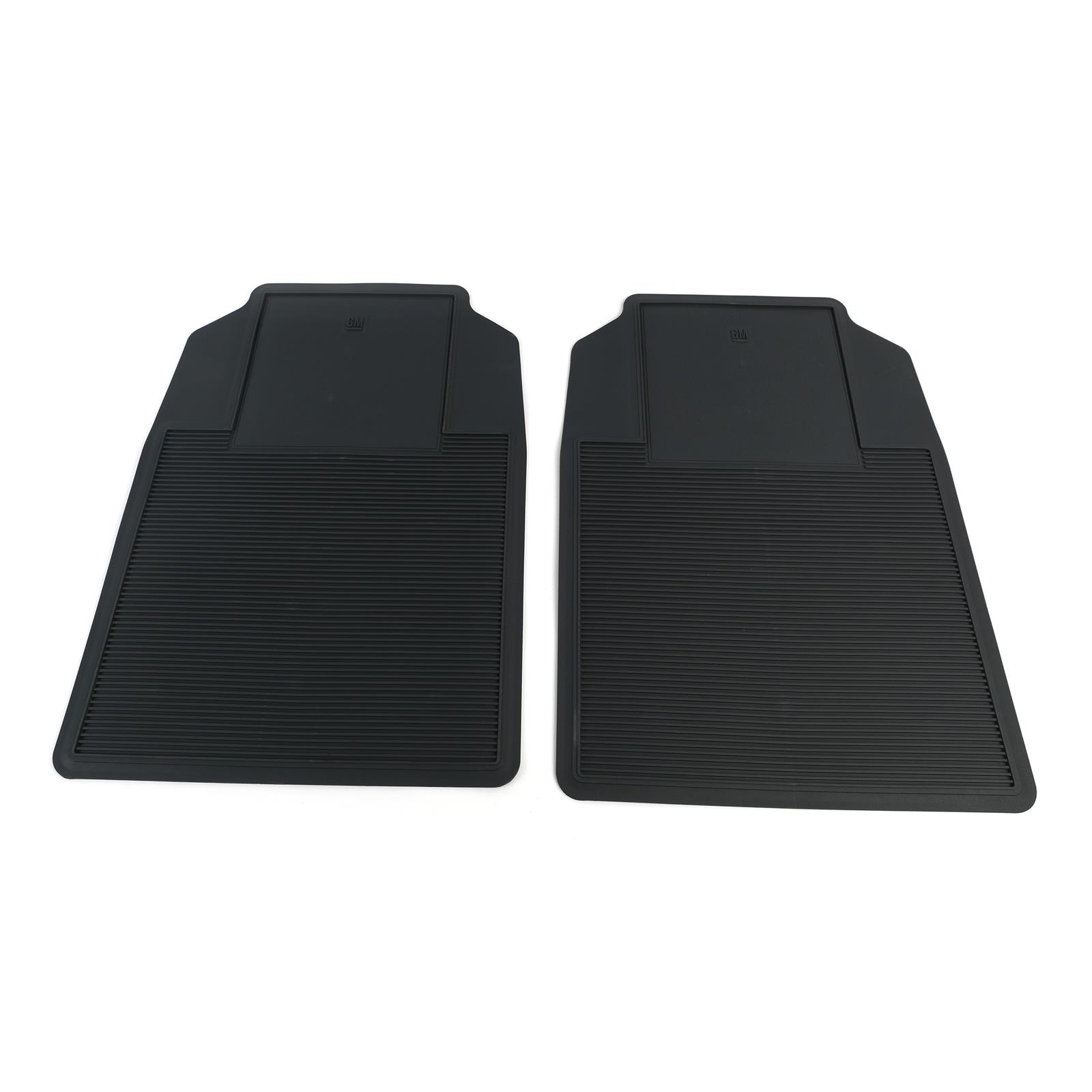 Brothers Trucks Floor Mats 05-100LG Mats, PVC Rubber, Chevy GMC, Front, Grey, Pair
