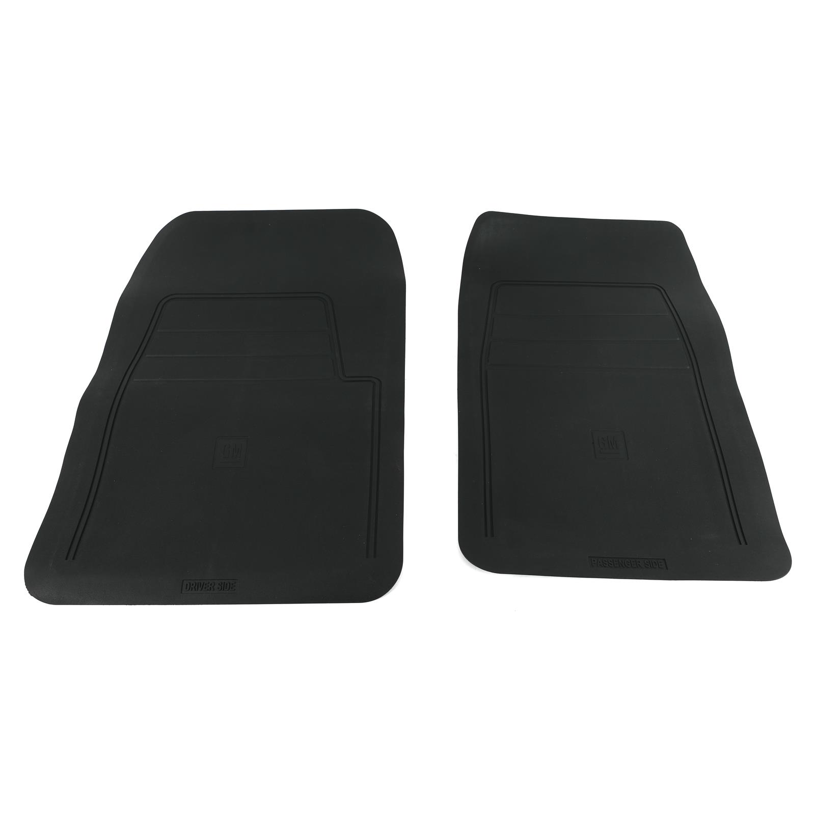 Brothers Trucks Floor Mats 05-200 Mats, PVC Rubber, Chevy GMC, Front, Black, Pair