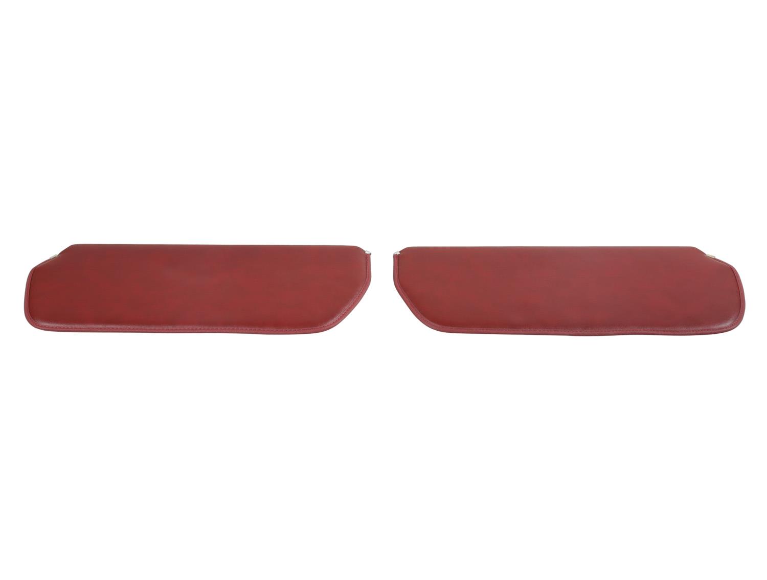 Brothers Trucks Foamback Sunvisors 05-340 Sunvisors, Interior, Foamback, Vinyl, Red, Chevrolet, GMC, Pair thumbnail 6