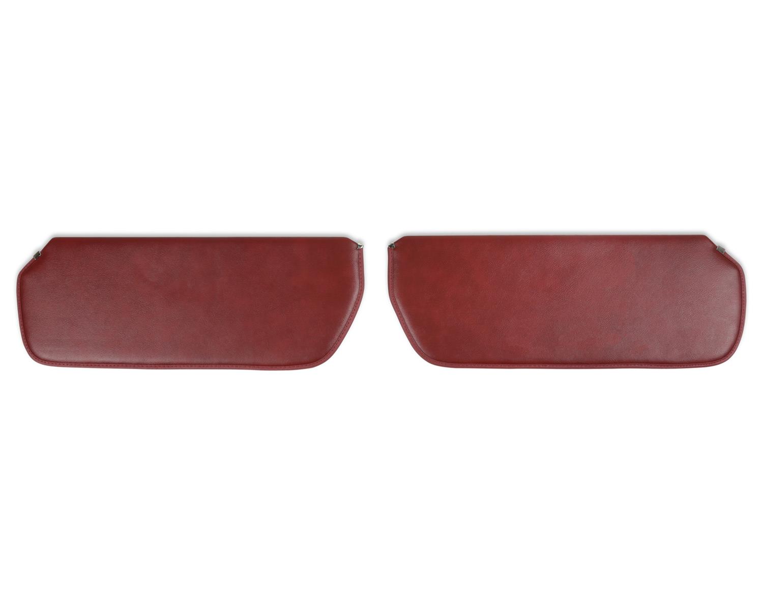 Brothers Trucks Foamback Sunvisors 05-340 Sunvisors, Interior, Foamback, Vinyl, Red, Chevrolet, GMC, Pair thumbnail 5