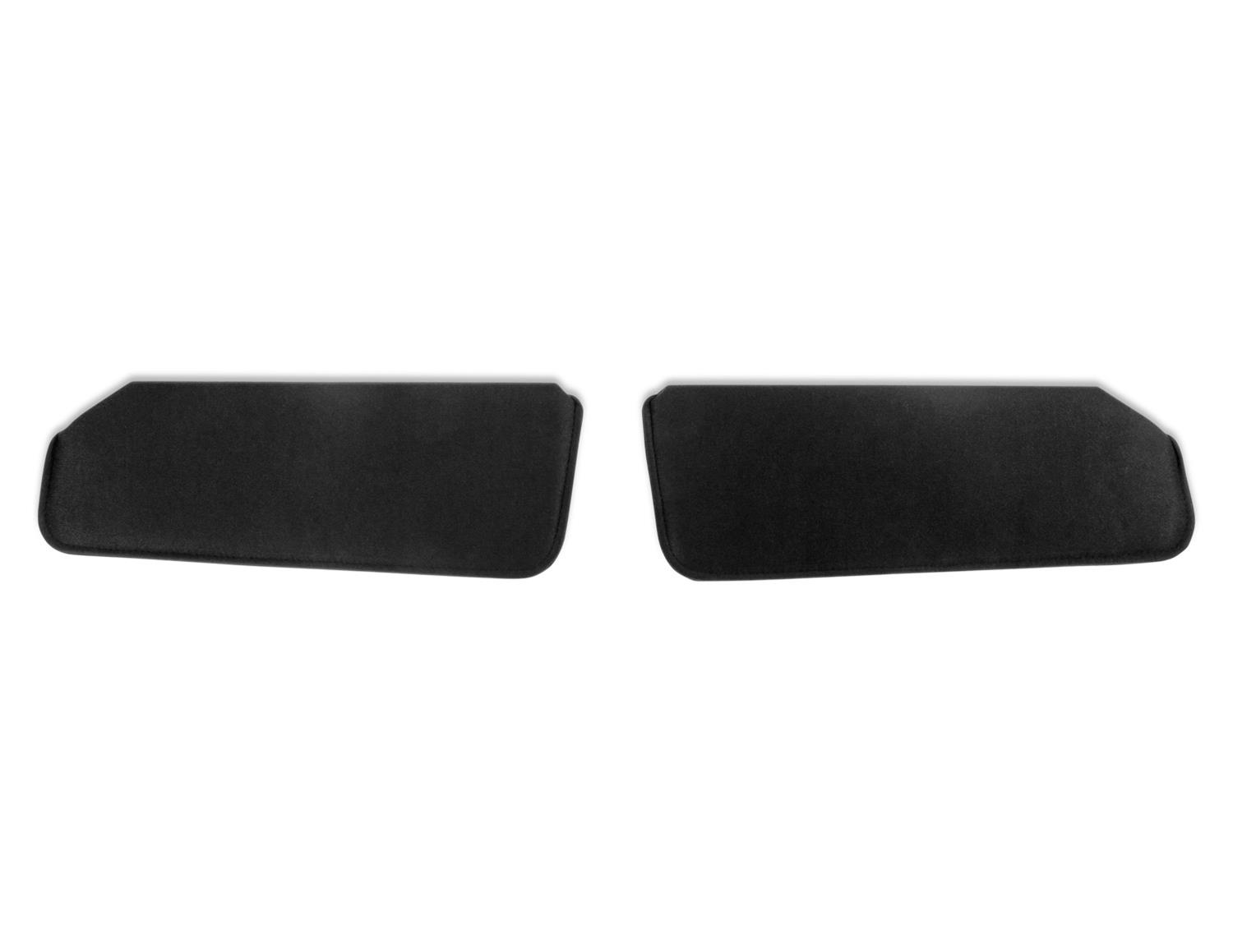 Brothers Trucks Foamback Sunvisors 05-344 Sunvisors, Interior, Foamback, Cloth, Black, GMT400, Chevy, GMC, Pair thumbnail 6