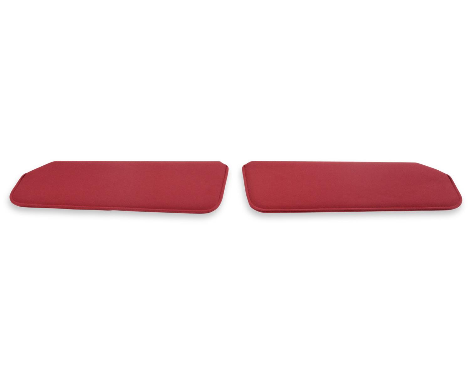 Brothers Trucks Foamback Sunvisors 05-345 Sunvisors, Interior, Foamback, Cloth, Red, GMT400, Chevy, GMC, Pair thumbnail 4