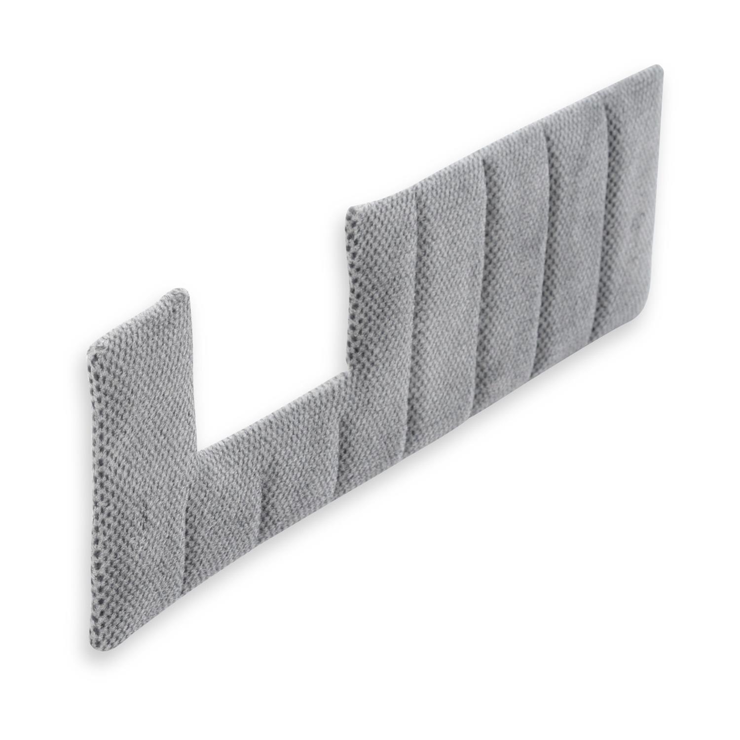 Brothers Trucks Door Panel Inserts 05-383 Inserts, Cloth, Charcoal, Adhesive, Velcro, Chevy, GMC, Pair thumbnail 2