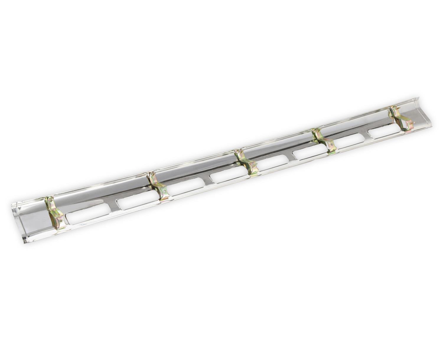 Brothers Trucks Grille Moldings 06-104 Moldings, Lower Position, Aluminum, Clearcoat, Chevrolet, GMC, Each