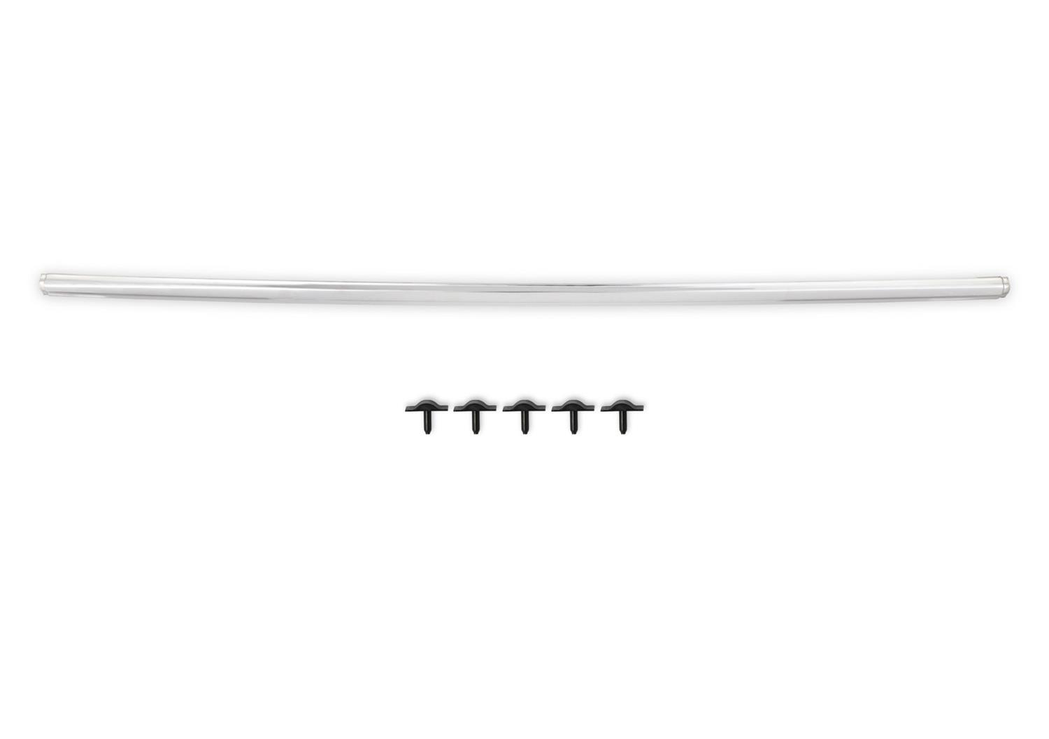 Brothers Trucks Grille Moldings 06-105 Moldings, Upper Position, Aluminum, Clearcoat, Clips, Chevrolet, GMC, Each thumbnail 4