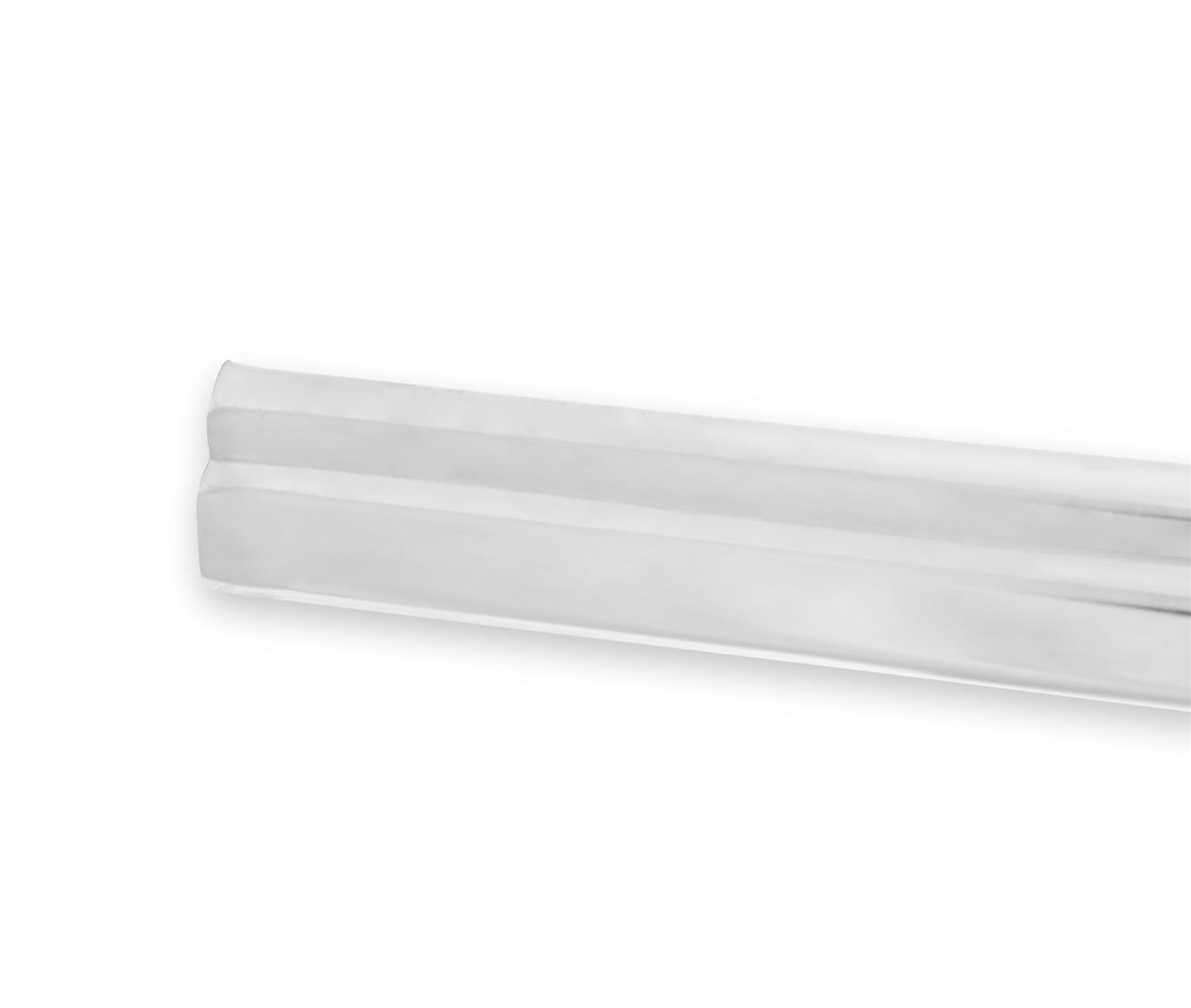 Brothers Trucks Grille Moldings 06-111 Moldings, Upper Position, Aluminum, Clearcoat, Clips, Chevrolet, GMC, Each