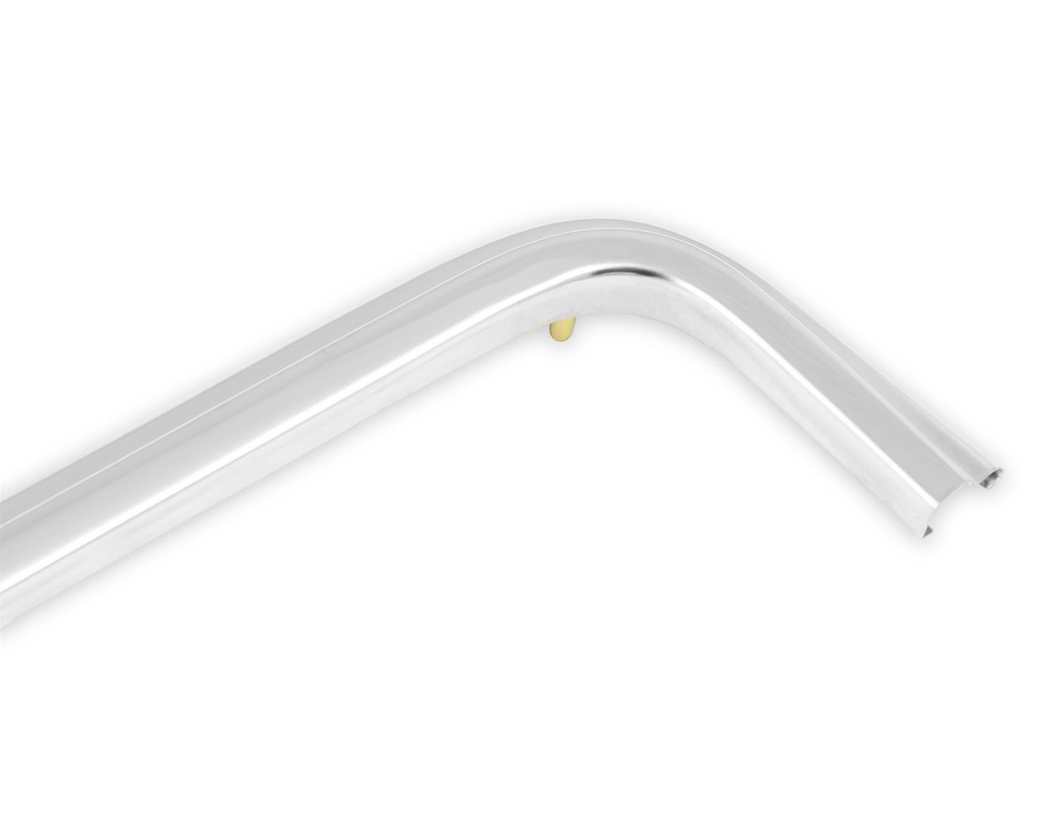 Brothers Trucks Grille Moldings 06-113 Moldings, Left Side Outer Position, Aluminum, Clearcoat, Chevrolet, GMC, Each thumbnail 5