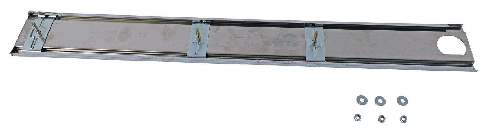Brothers Trucks Grille Moldings 06-119 Moldings, Center Right Side Molding for Vehicles with Dual Headlights, Aluminum, Clearcoat, Chevrolet, GMC, Each thumbnail 2