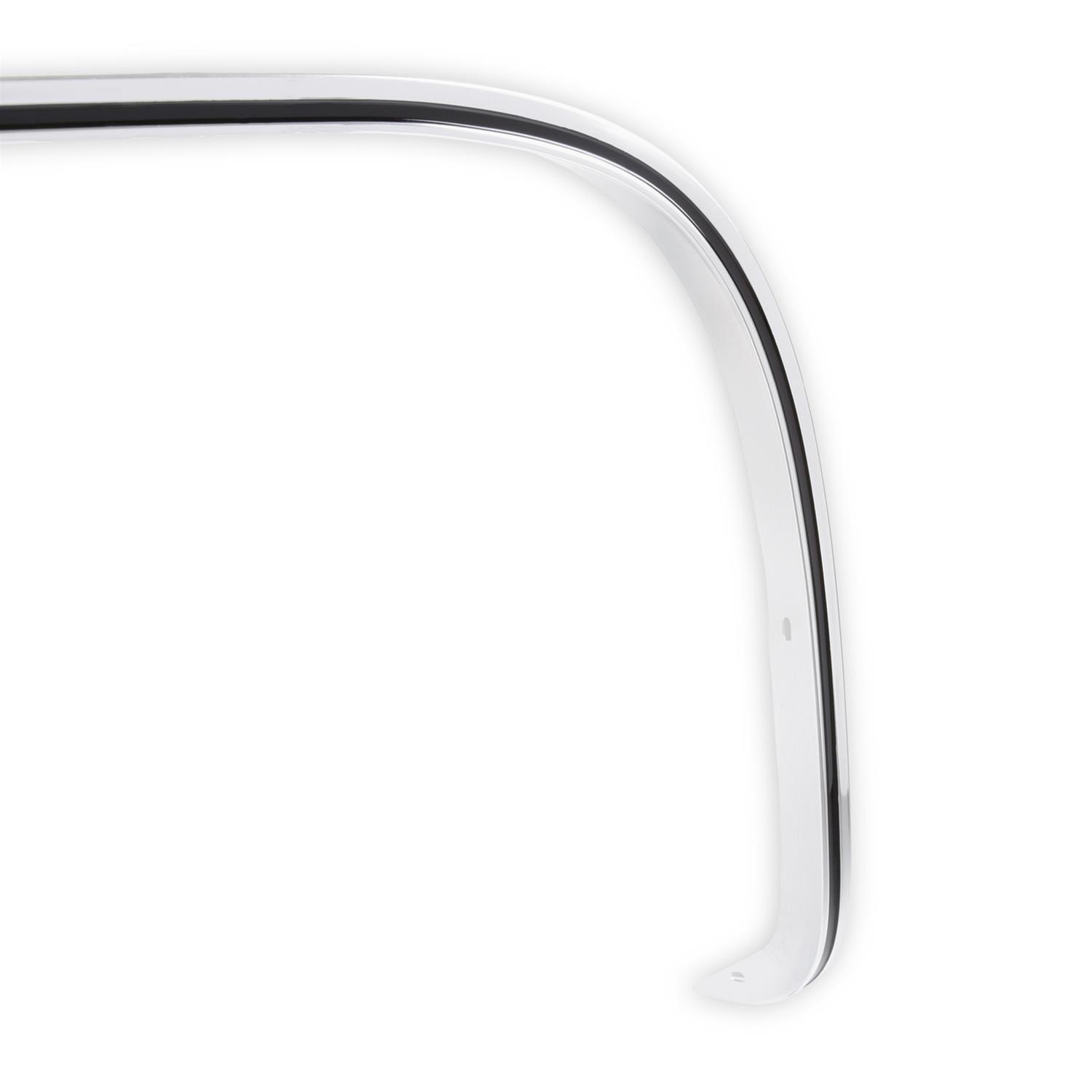 Brothers Trucks Wheel Opening Moldings 06-123 Moldings, OE Style, Front Passenger Side, Polished Aluminum, C/K Series, Blazer, Jimmy,Suburban, Chevy, GMC, Each thumbnail 2