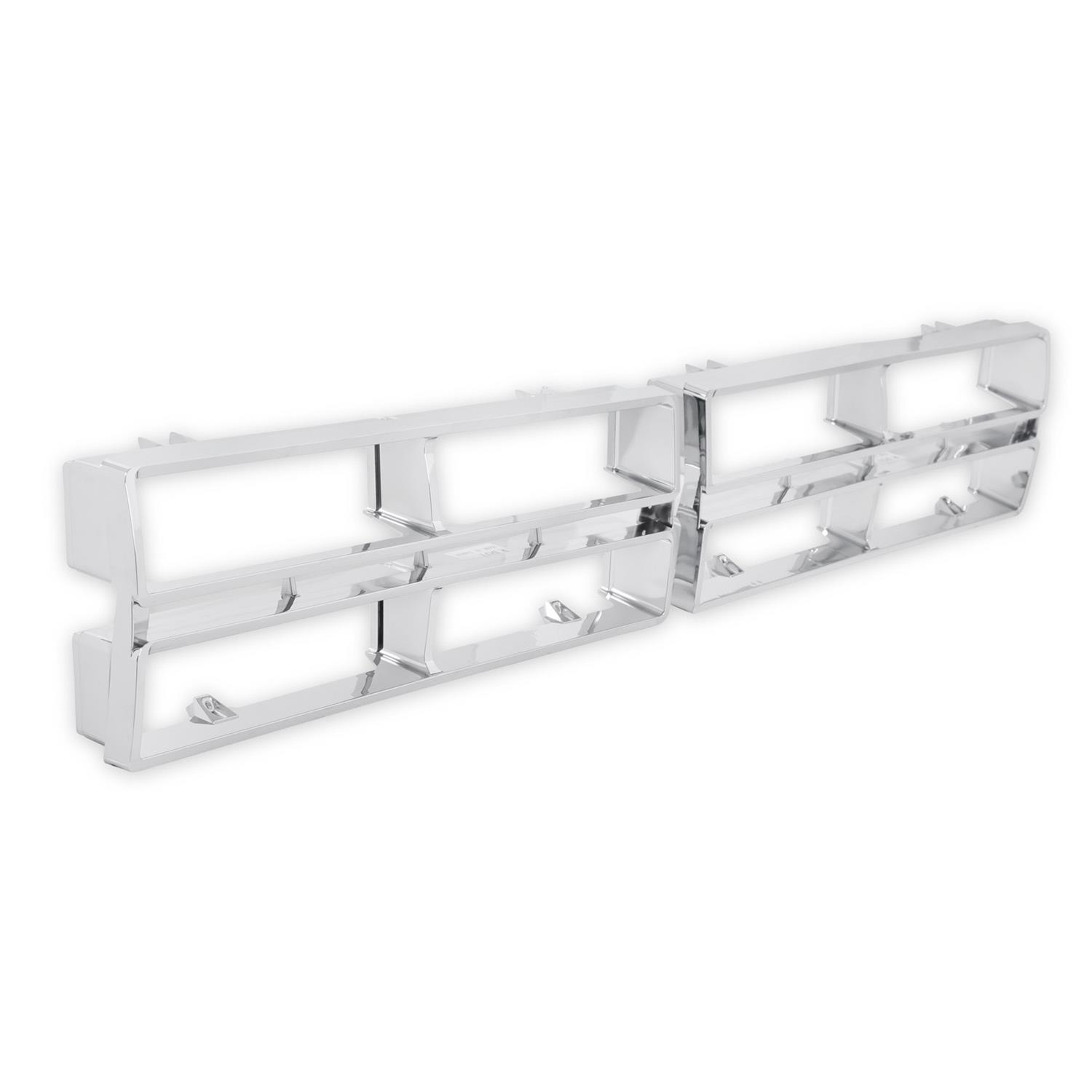 Brothers Trucks Grille Inserts 06-400 Inserts, Insert/Overlay Type, Main Position, Stock Style, Plastic, Chrome, Ford, Each thumbnail 2