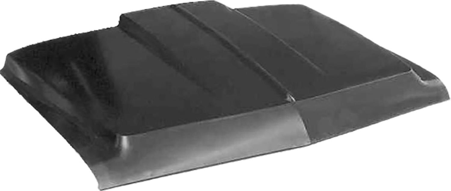 Brothers Trucks Hoods A1018-67 Hoods, Cowl Induction, Bolt-on, Steel, EDP Coated, 2.00 in. Cowl Height, Chevrolet, GMC, Each