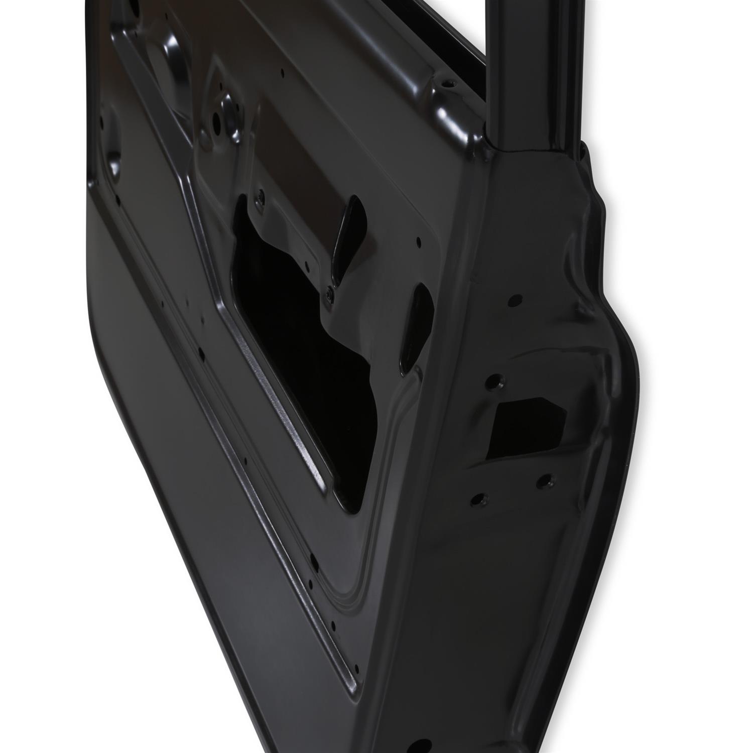 Brothers Trucks Door Shells A1030-72 Shells, Full, Steel, Black, Front Right, Chevrolet, GMC, Each thumbnail 4