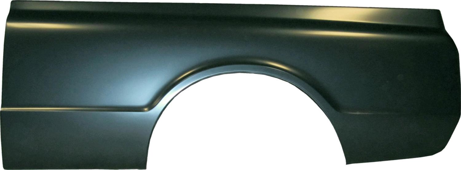 Brothers Trucks Bedside Panels A1038-67 Truck Panels, Left Side, Steel, Black EDP Coated, Fits Short Bed Models with A Fleetside Bed Only, Stake Pocket Holes, Chevrolet, GMC, Each