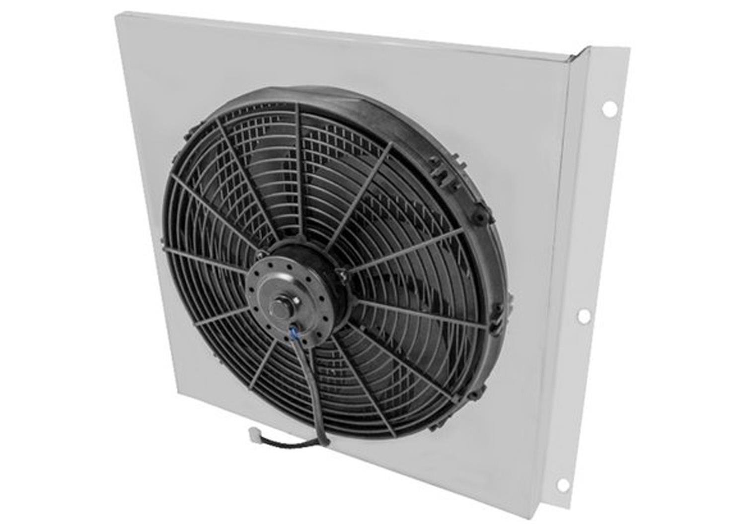 Brothers Trucks Fans, Electric AFS54C1 47-54 CHVY/GMC TRCK AL SHROUD W/FAN-V8