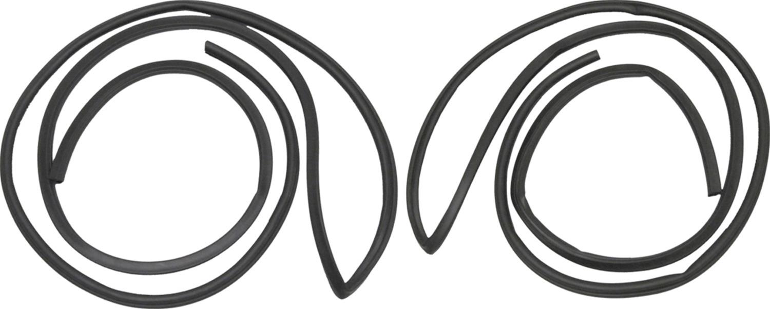 Brothers Trucks Weatherstrip Seals B3000-67 Seals, Front Door Position, Chevrolet, GMC, Pair
