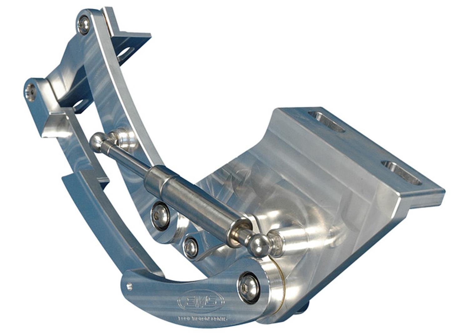 Brothers Trucks Billet Hood Hinges BHH59PL Hinges, Billet, Aftermarket Style, Aluminum, Polished, Stainless Steel Strut Included, Left Side/Right Side, Chevrolet, GMC, Pair