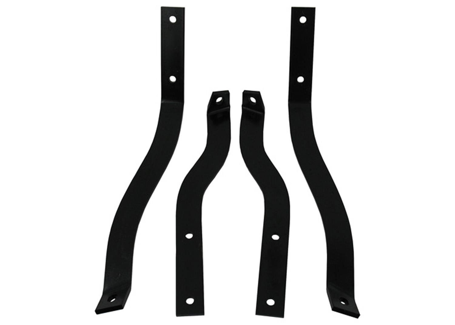 Brothers Trucks Bumper Brackets BRKT010 Brackets, Steel, Black EDP, Rear, Chevrolet, GMC, Set of 4