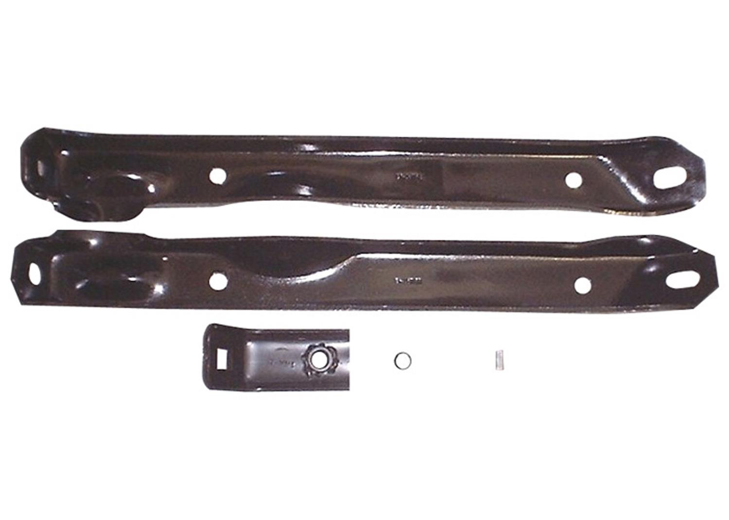 Brothers Trucks Bumper Brackets BRKT77267-70 Brackets, Steel, Black EDP, Fits 4WD Models Only, Rear, Chevrolet, GMC, Kit