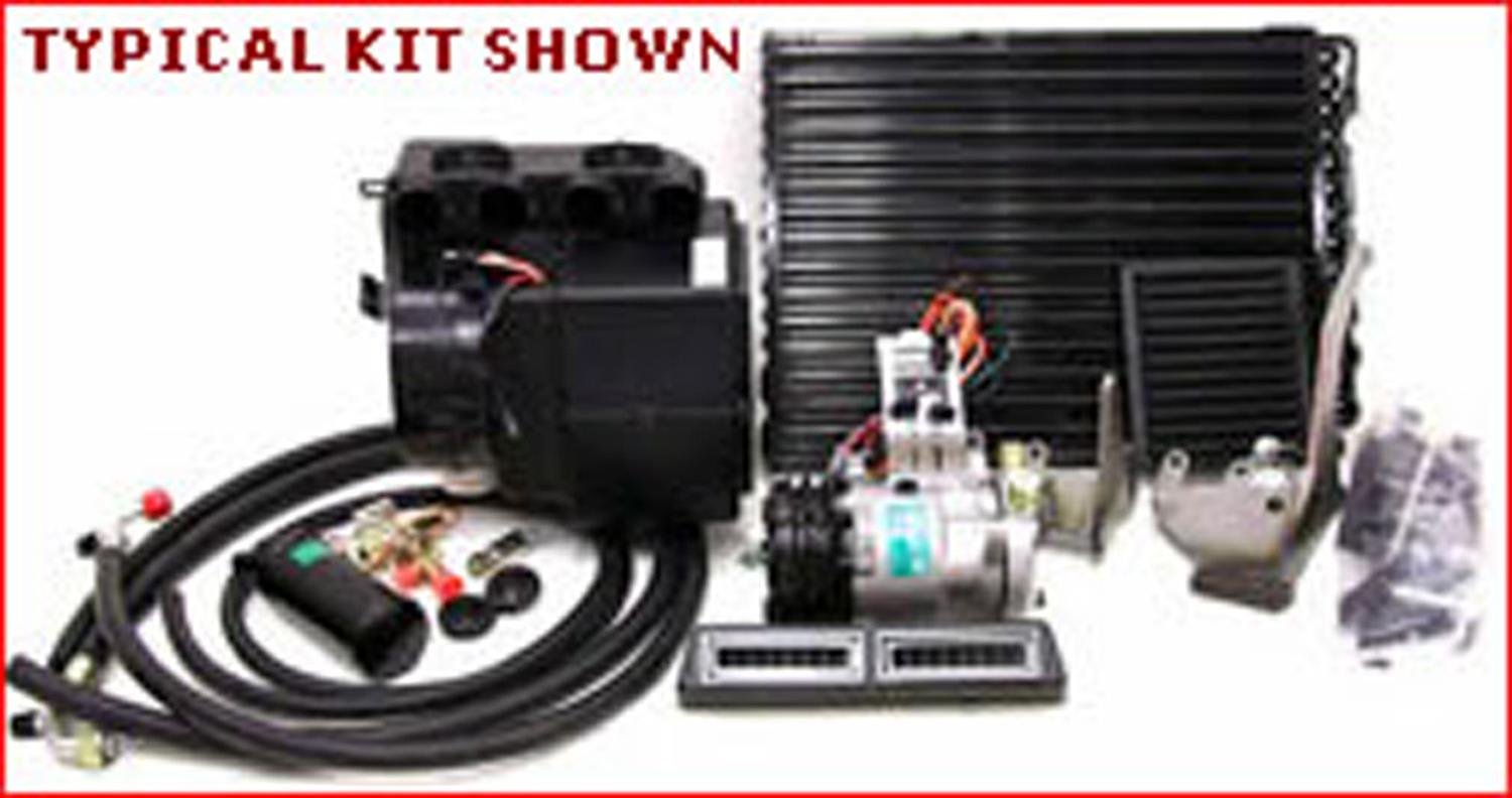 Brothers Trucks Air Conditioning Kits BT72UDS 67-72 A/C SYSTEM-UNDER-DASH VENTS-NON-AC