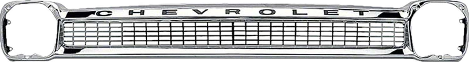 Brothers Trucks Grille Shells C9056-64 64-66 GRL SHELL CRM w/LTRS CHEVROLET
