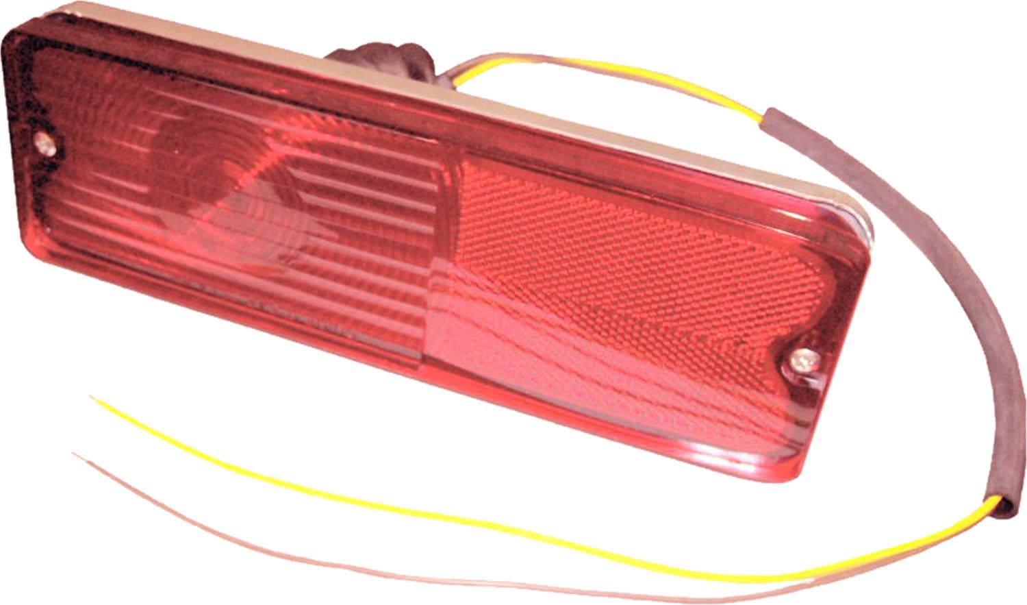Brothers Trucks Tail Lamps C9073-67 Taillight Assemblies, OEM Replacement, Halogen, Red/Clear, Natural Housing, Left Side, Chevy, GMC, Each