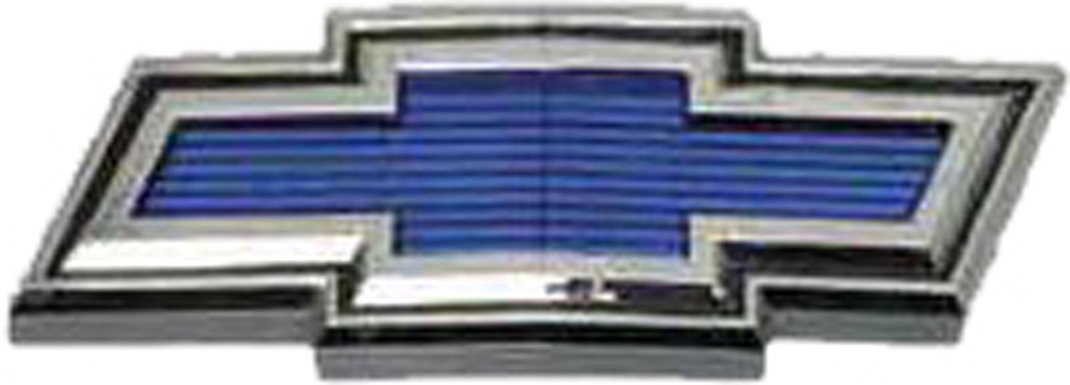 Brothers Trucks Emblems C9124-71 Emblems, Diecast, Blue/Chrome, Bowtie, Grille Position, Chevrolet, Each