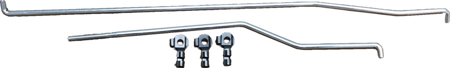 Brothers Trucks Door Latch Components C9351-67 67-72 DR LATCH RELAY ROD 5PC ST RH
