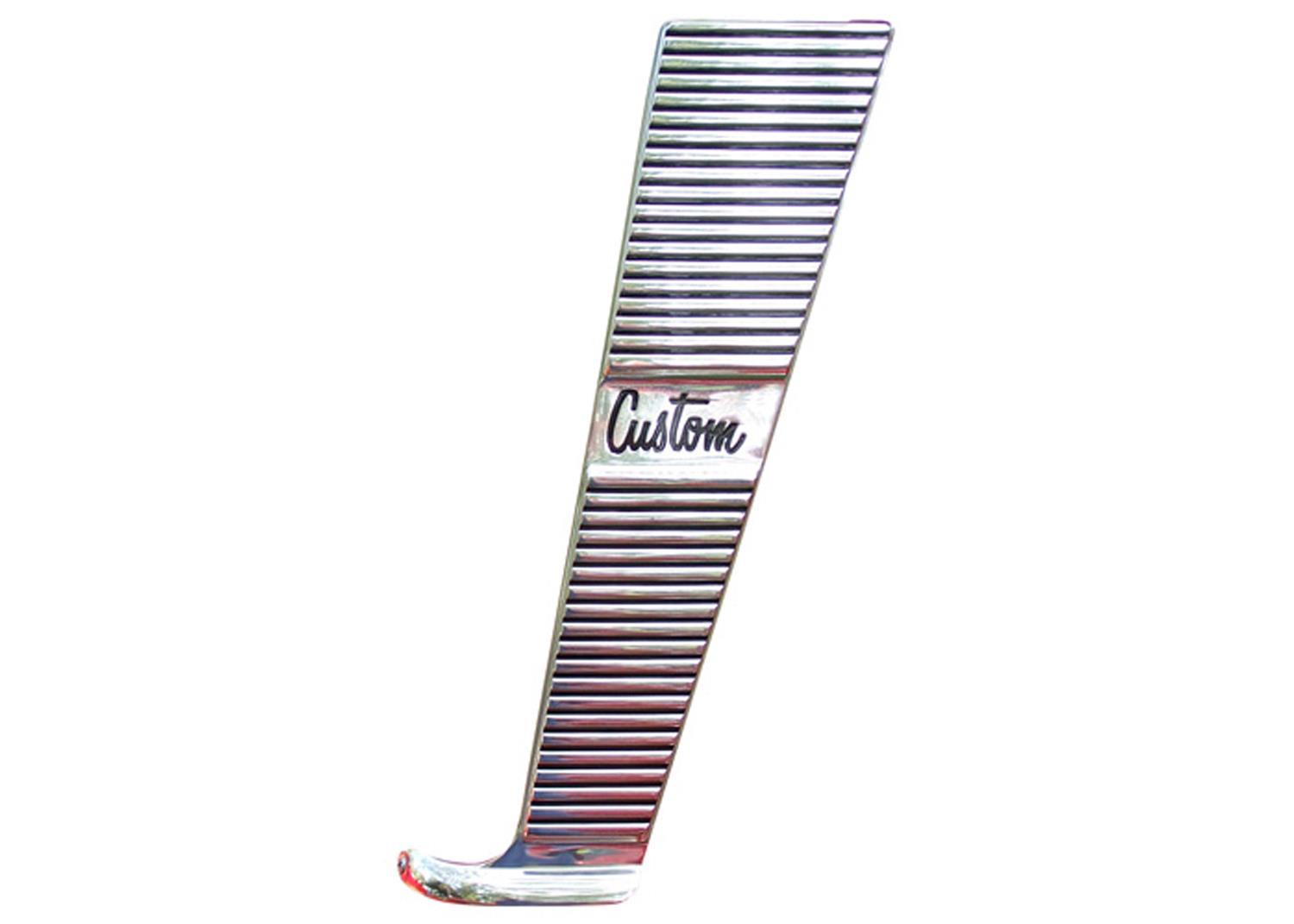 Brothers Trucks Moldings CCM6466 Body Moldings, Truck Cab Corner Molding Position, Aluminum, Polished, Chevrolet, GMC, Pair