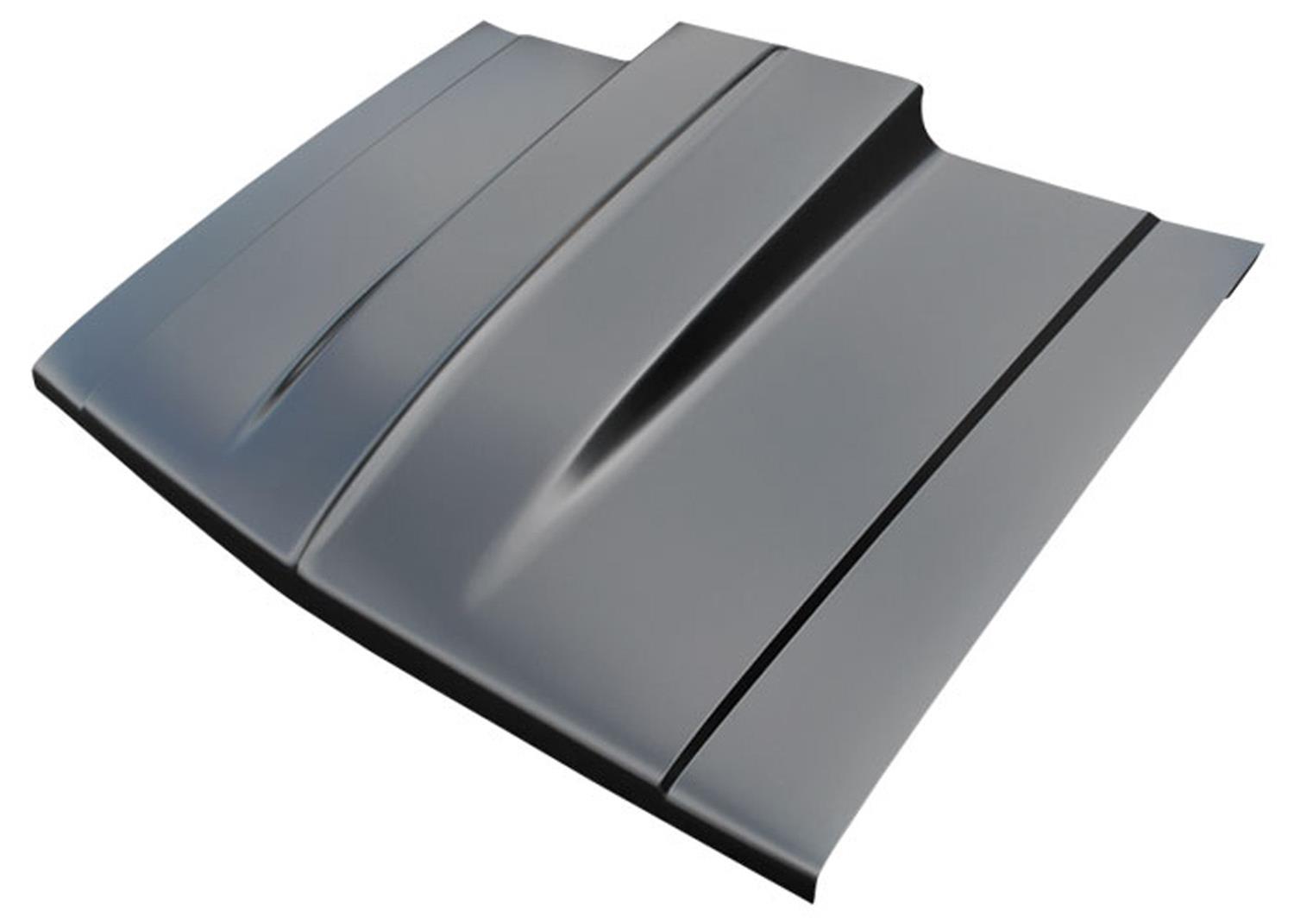 Brothers Trucks Hoods COWL87F Hoods, Cowl Induction Style, Bolt-on, Steel, EDP Coated, 4.00 in. Cowl Height, Chevrolet, GMC, Each thumbnail 2
