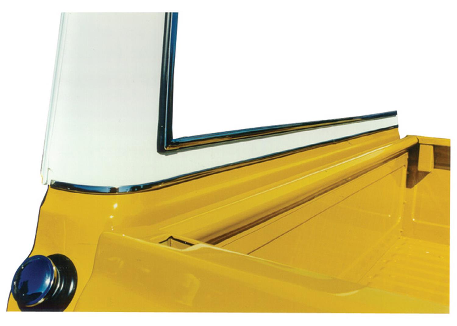 Brothers Trucks Door Panel Moldings CPDS100 67-72 CHVY/GMC TRCK PAINT DIVIDER TRIM