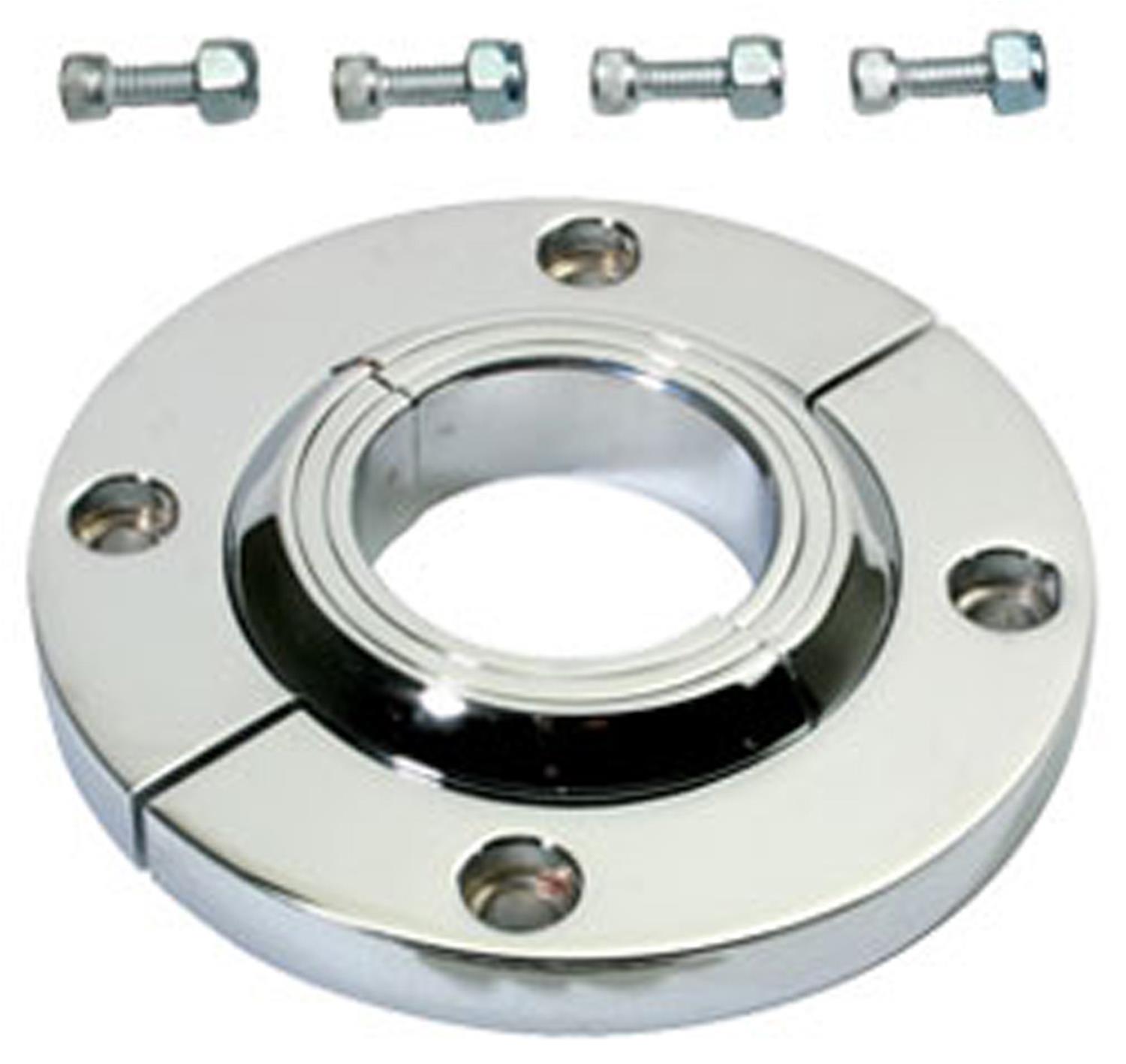Brothers Trucks Steering Column Mounts CSCUFMP 47-87 CHROME UNIV FLOOR MOUNTING PLATE