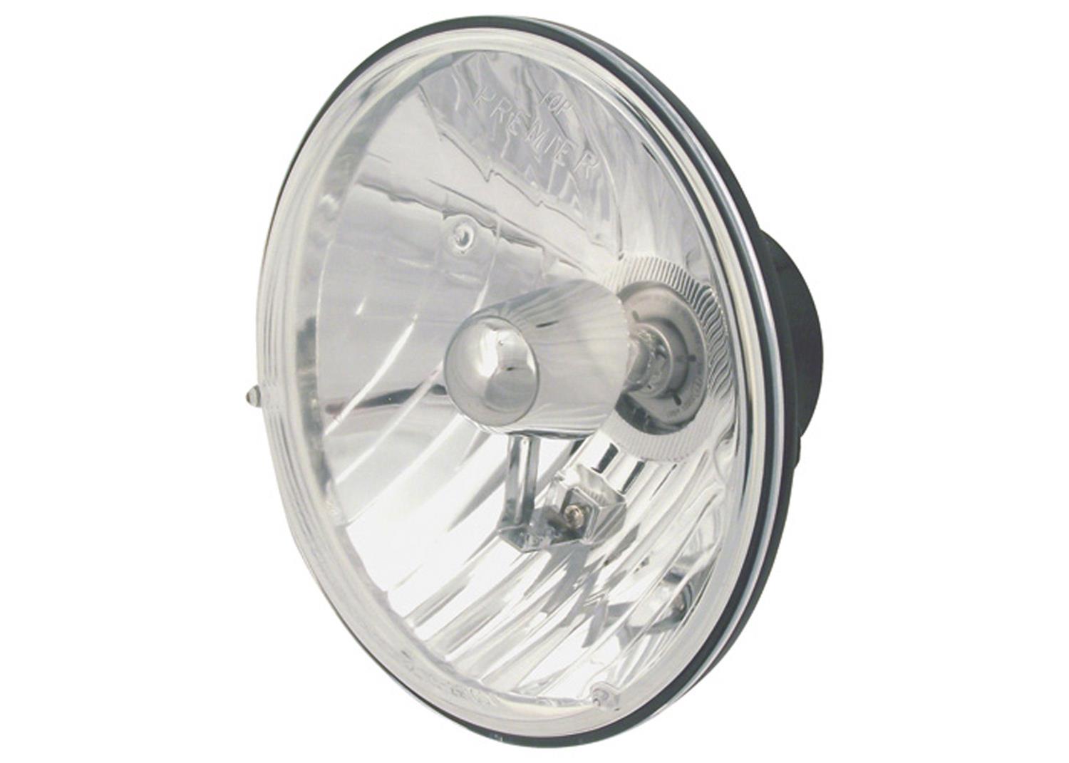 Brothers Trucks Headlight Assemblies EHL8002 47-80 CHVY EURO CRYSTAL HEADLIGHT-7"