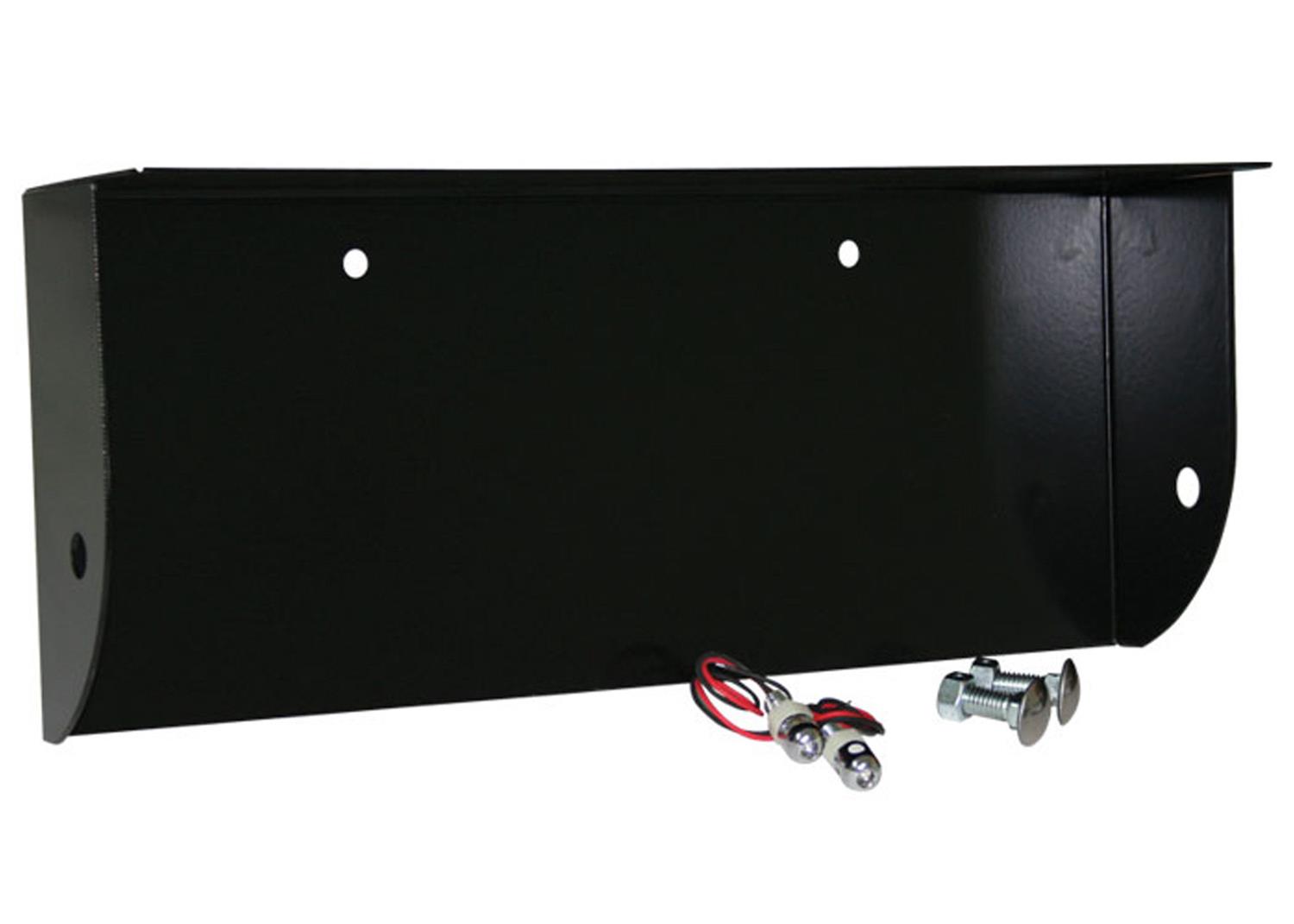 Brothers Trucks Flush License Plate Brackets FLPB787 Mounting Brackets, Brackets, Steel, Black, Chevrolet, GMC, Each thumbnail 5