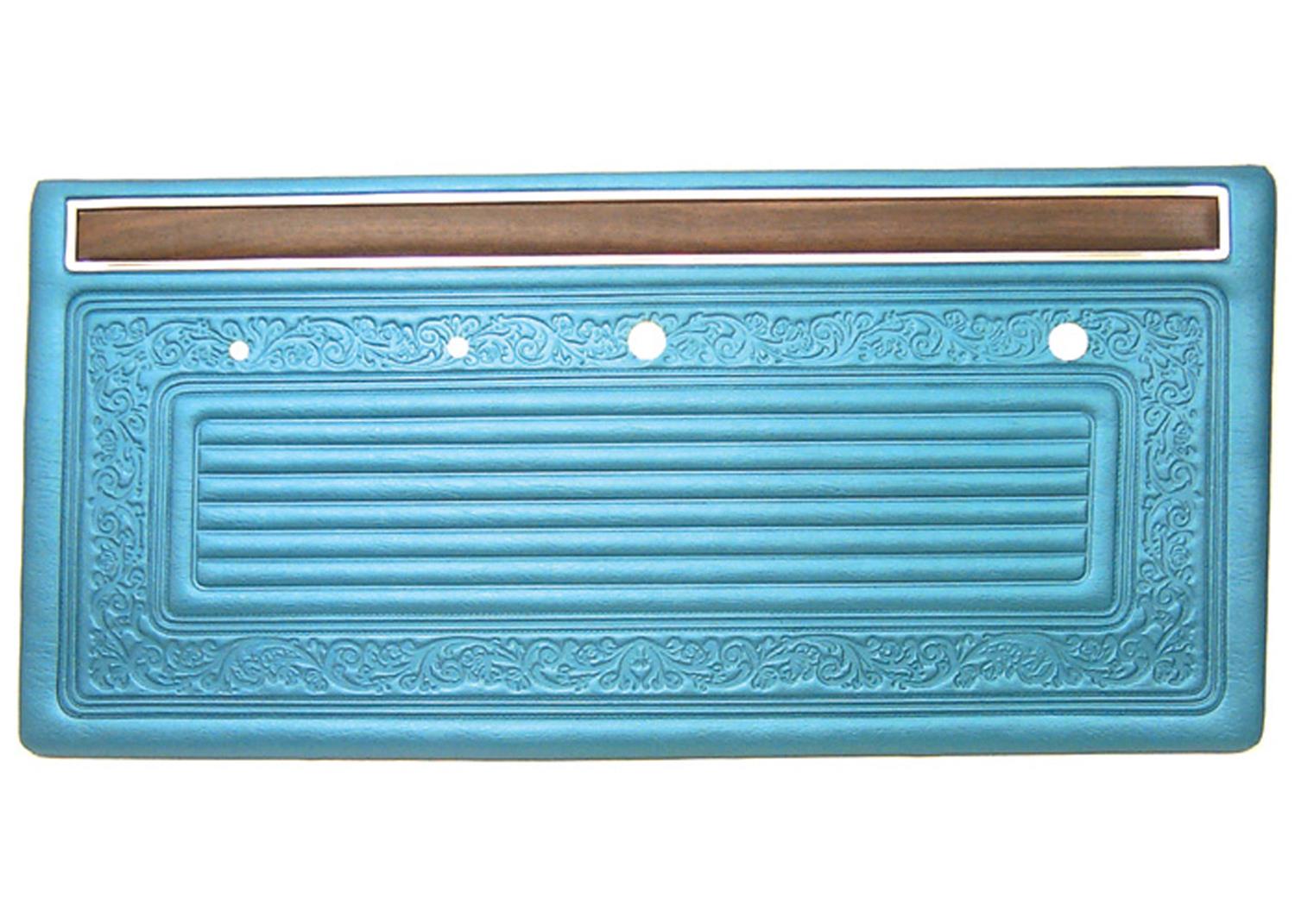 Brothers Trucks Door Panels FP27100GREEN Panels, Full Coverage, Vinyl, Green, Front, Chevrolet, GMC, Pair