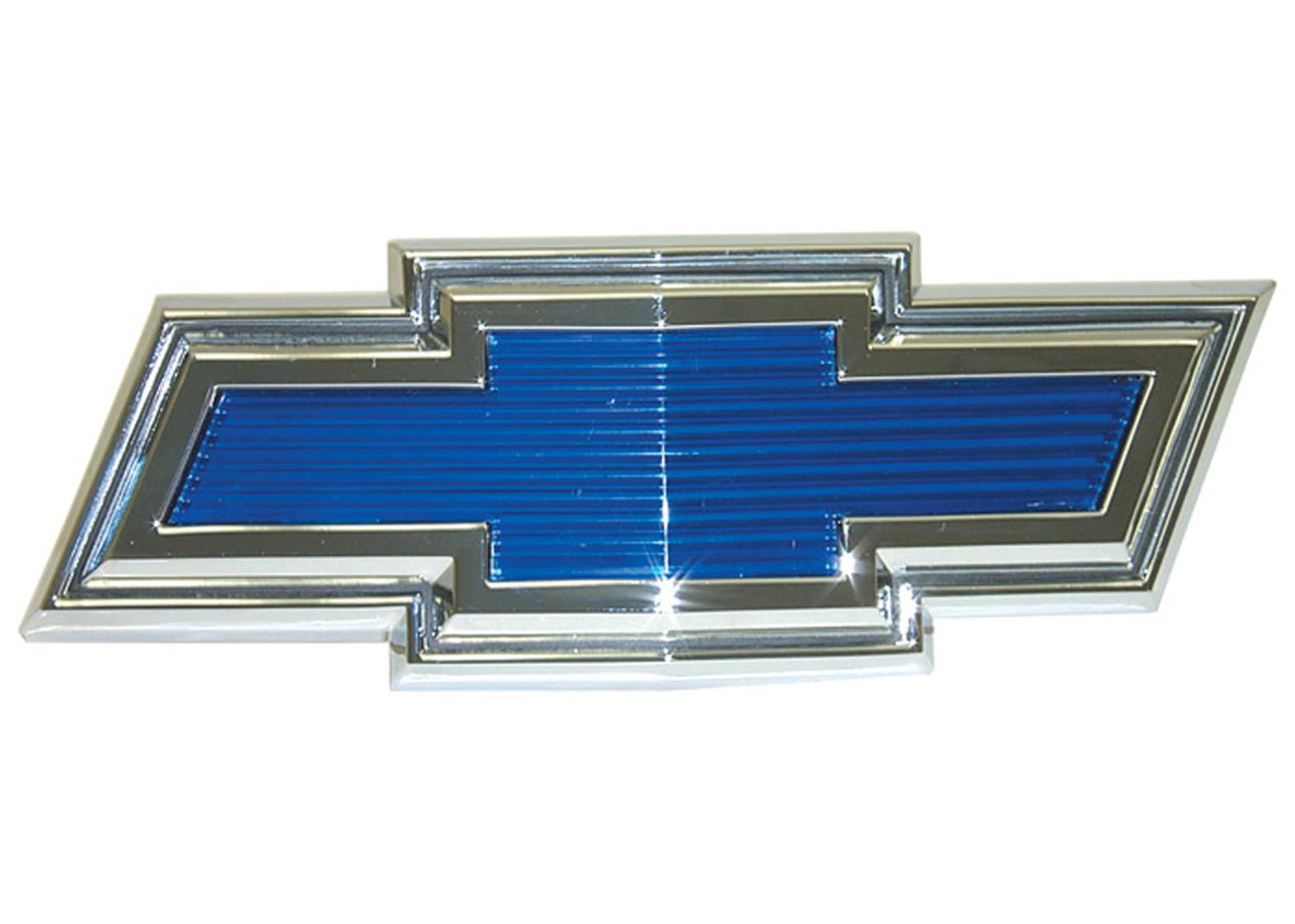 Brothers Trucks Emblems GEB7172 Emblems, Diecast, Blue/Chrome, Bowtie, Grille Position, Chevrolet, Each