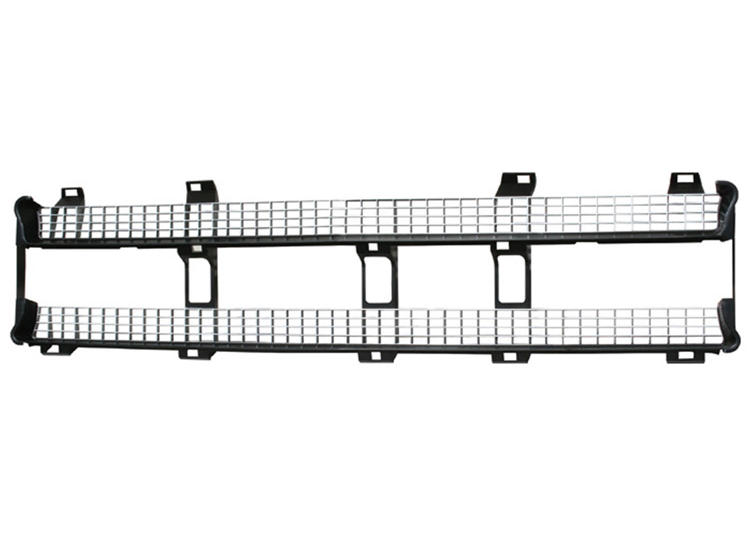 Brothers Trucks Grilles GRI70RP and Grille Inserts, Complete Grille Type, Stock Style, Inner Position, Plastic, Silver, Chevrolet, Each