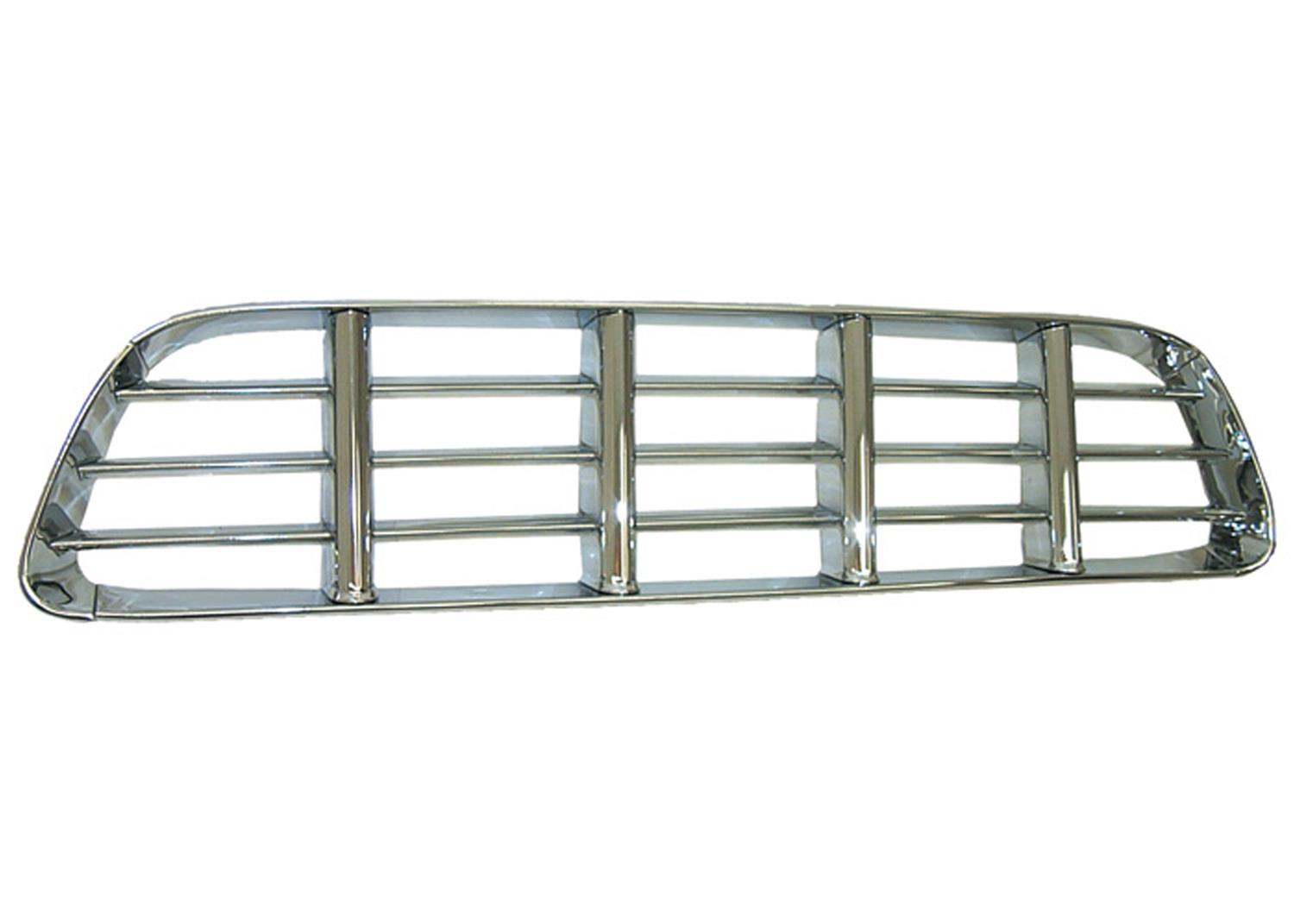 Brothers Trucks Grilles GRL5600 and Grille Inserts, Complete Grille Type, Stock Style, Main Grille Position, Steel, Chrome, Chevrolet, GMC, Each
