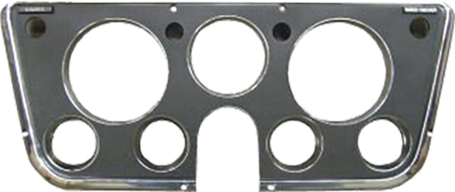 Brothers Trucks Instrument Bezels H6048-69 Gauge Bezels, Bezels, Black and Chrome, Models with Gauges, Chevrolet, GMC, Each