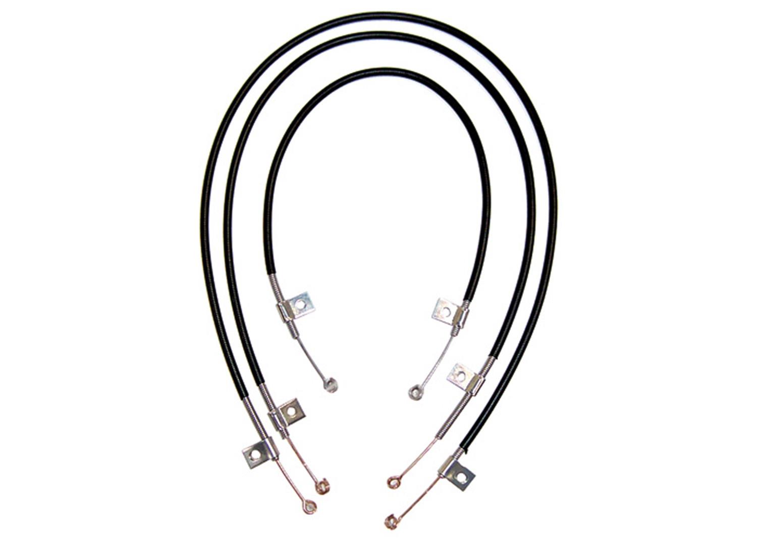 Brothers Trucks Heater Control Replacement Components HCC72AC 67-72 CHVY HEATER CONTROL CABLES-W/AC
