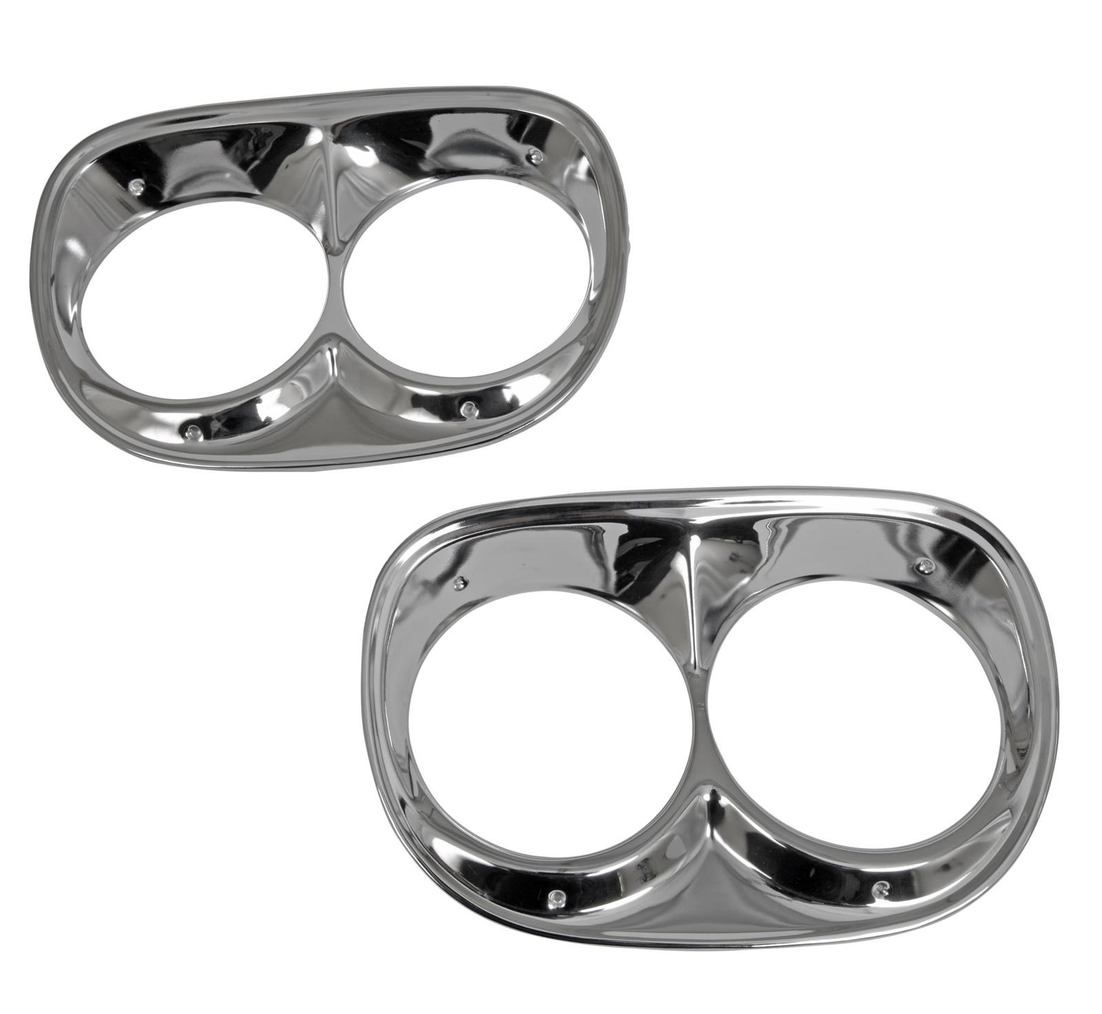 Brothers Trucks Light Bezels HLB5859 1958-59 CHEVY/GMC TRUCK HEADLIGHT BEZELS