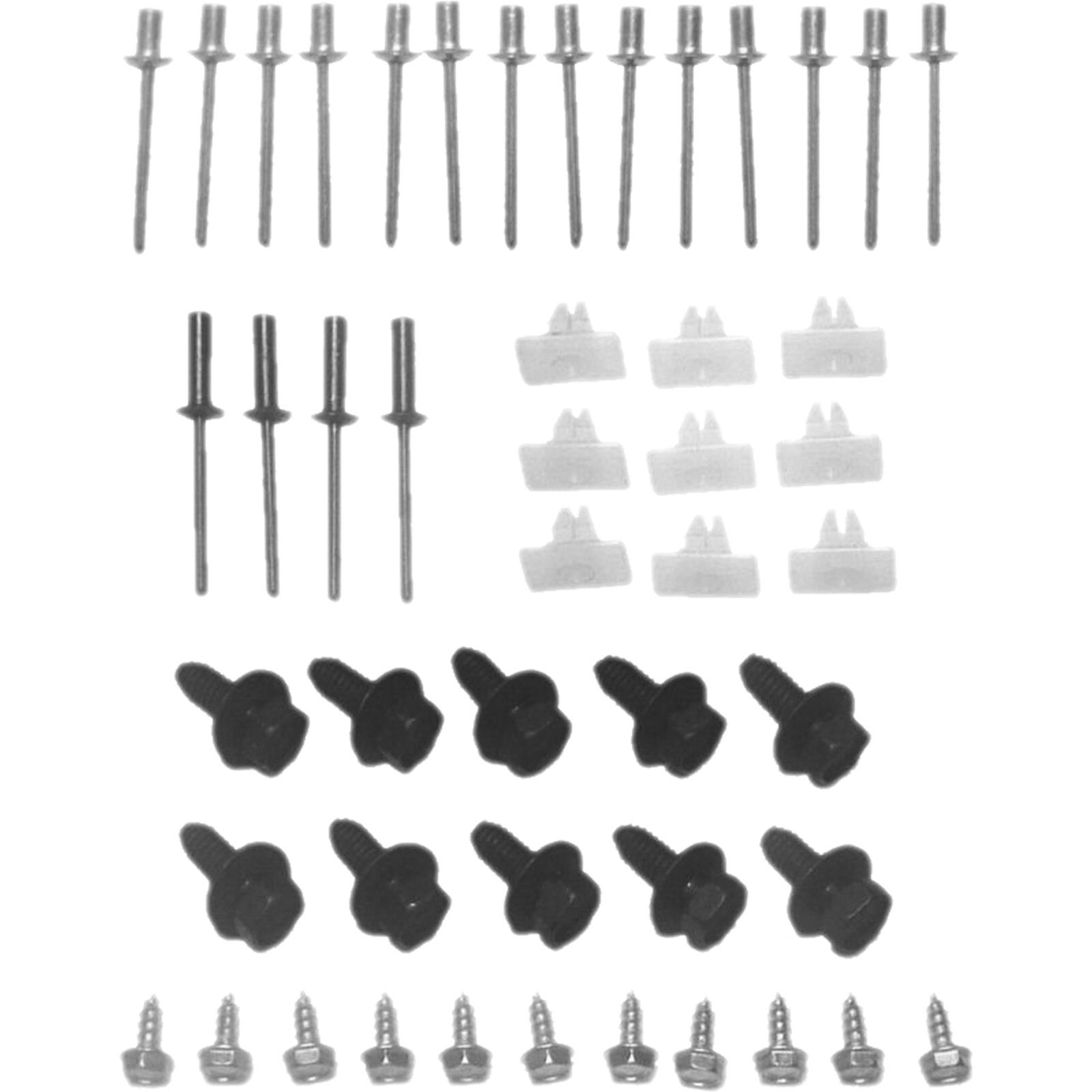 Brothers Trucks Body Fasteners L0008-69 69-72 GRILL MOUNTING KIT 61 PCS