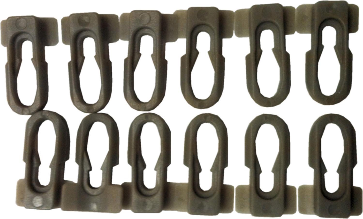 Brothers Trucks Body Molding Fasteners L0009-67 67-72 TWO-TONE MLDG CLIP KIT 12 PCS