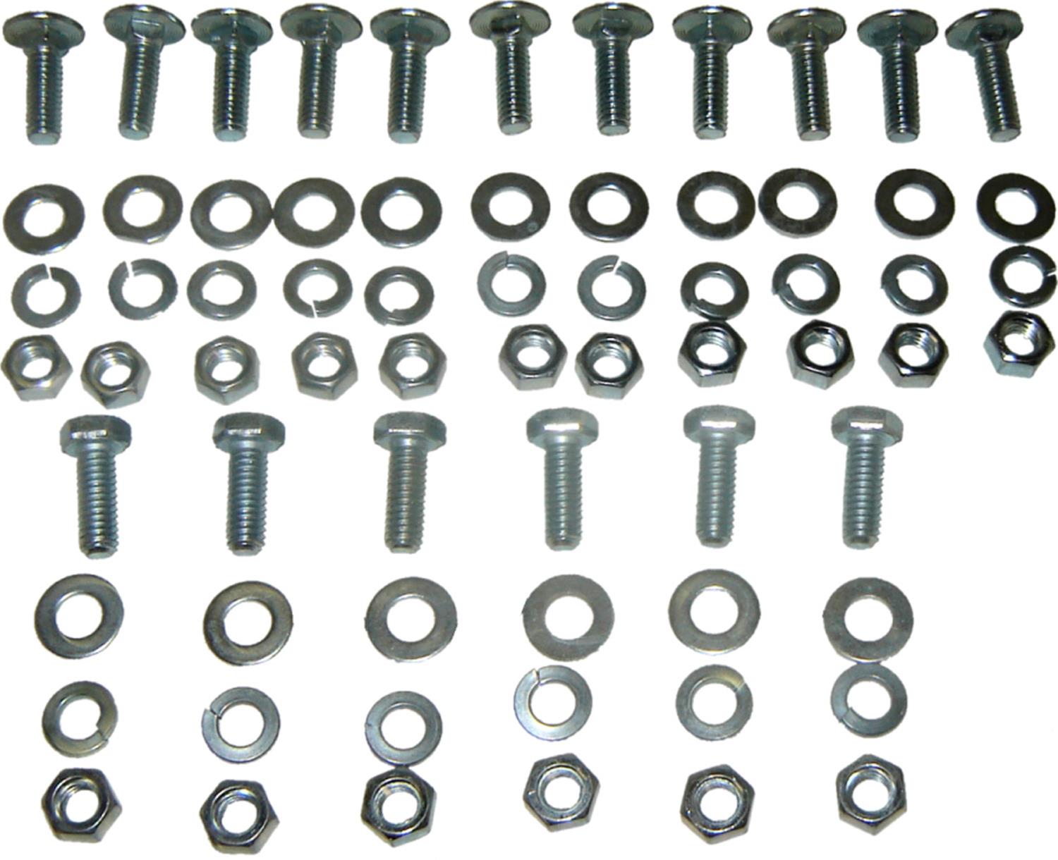 Brothers Trucks Body Fasteners L0032-67 67-72 FRT BED PNL BLT KIT